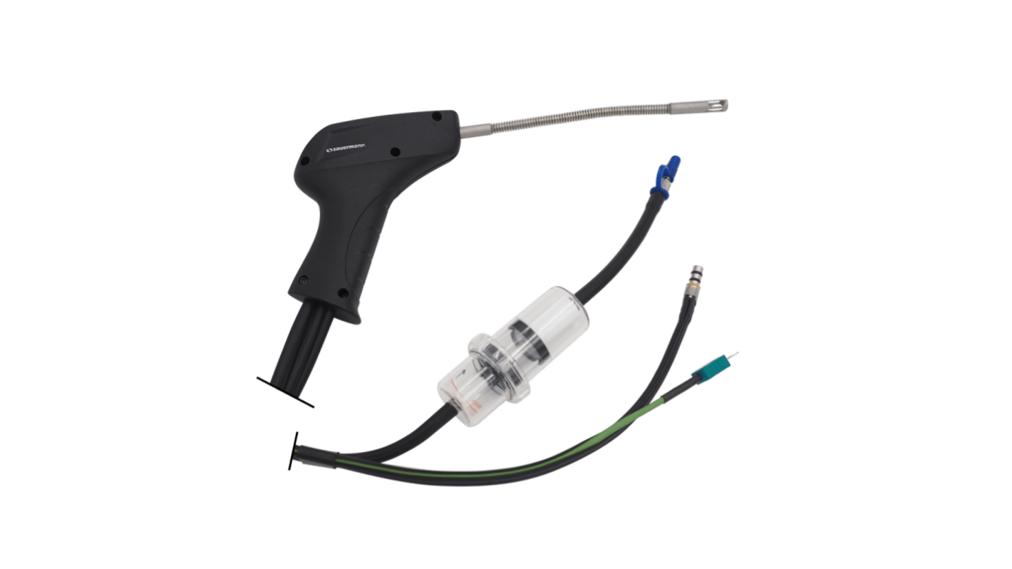 SAUERMANN. Gas Detection Gas Probe for Flue Gas Probe, USB Plug