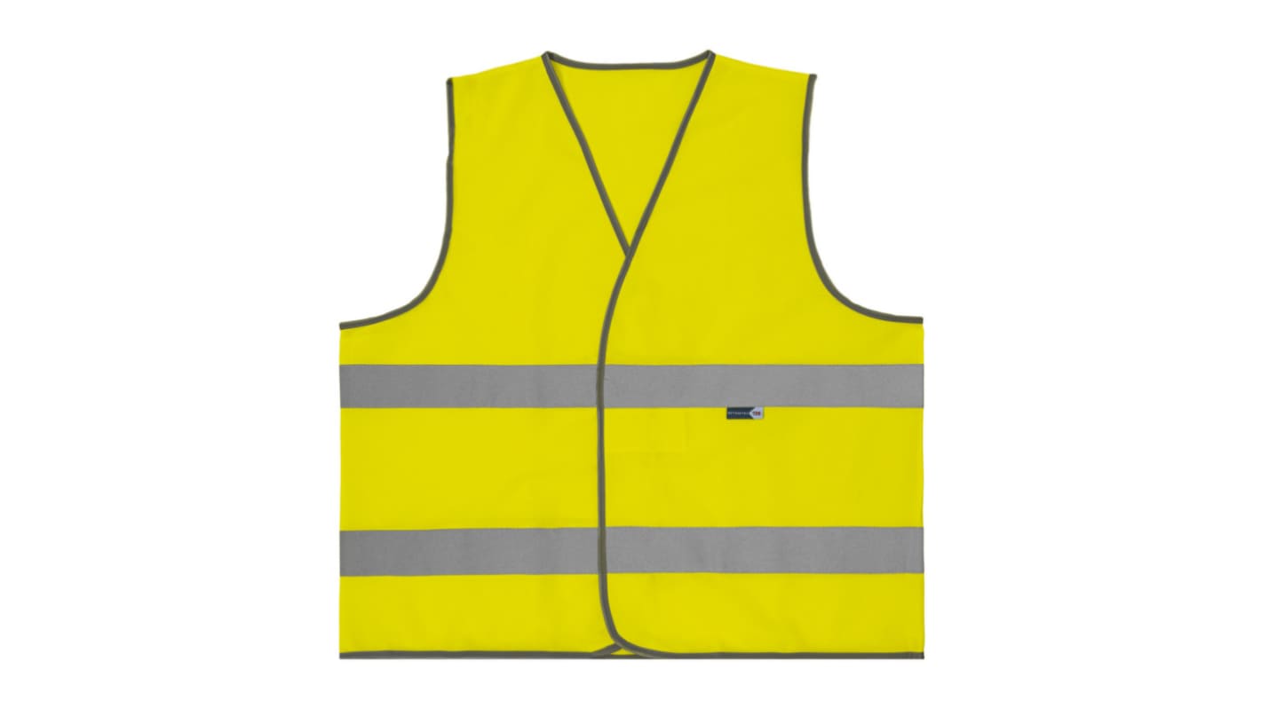 T2S Fluorescent Yellow Comfortable, Durable Safety Vest, XXXL