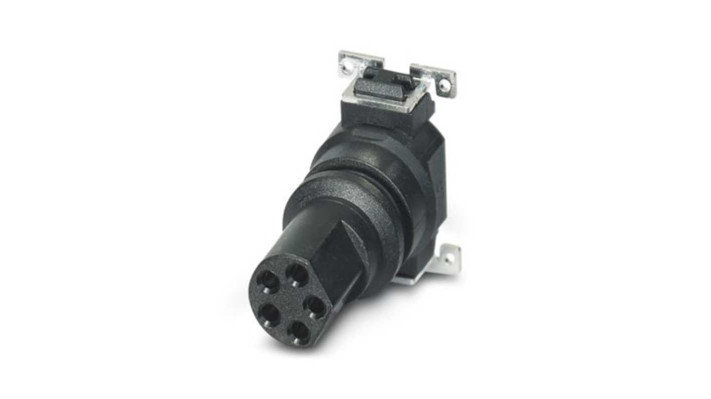 Phoenix Contact Socket Circular Connector Insert 5 Way for use with For Circular Connector Inserts