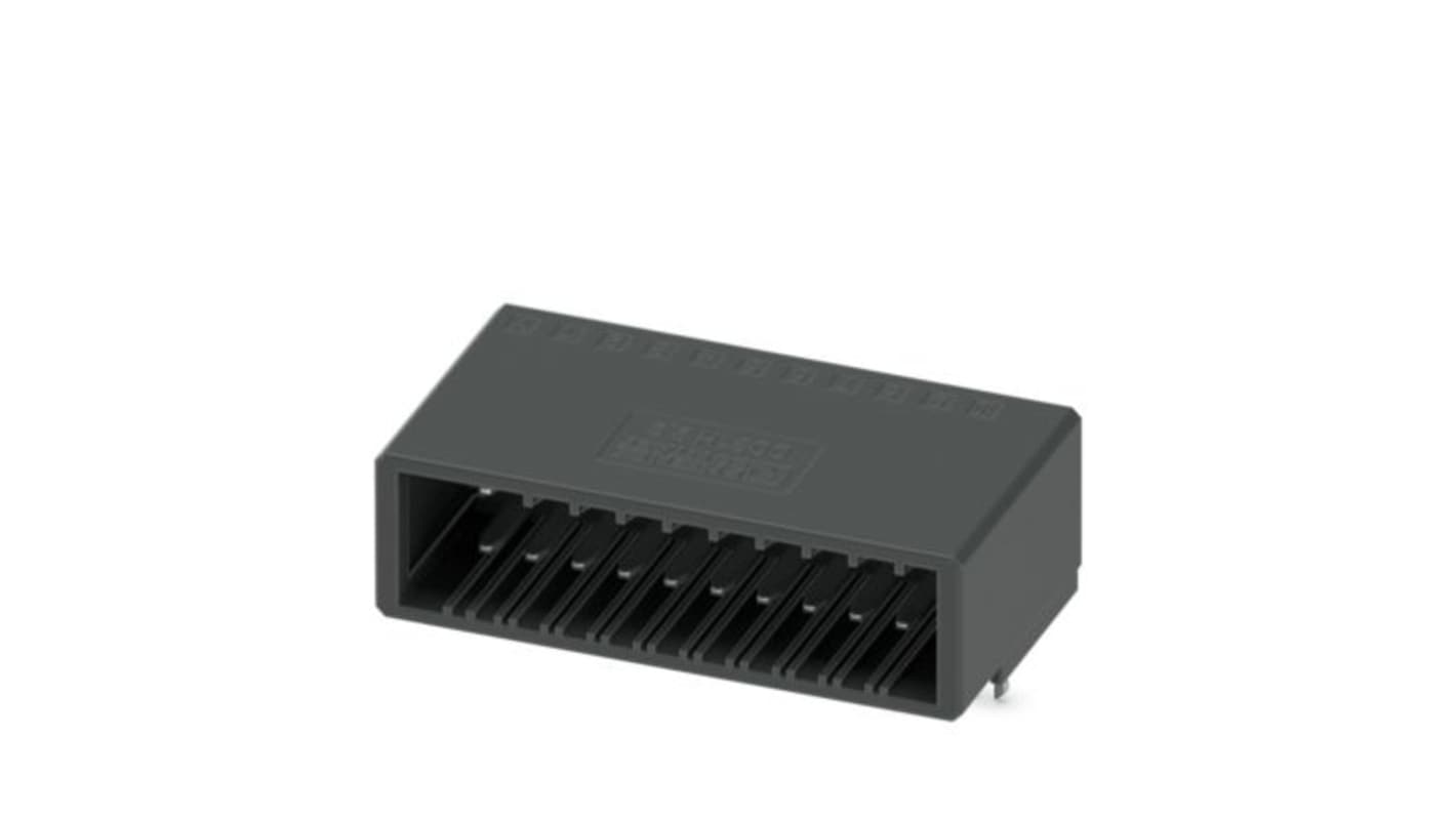 Phoenix Contact DD31H Series Straight Wave Soldering PCB Header, 20 Contact(s), 3.81mm Pitch, 2 Row(s), Shrouded
