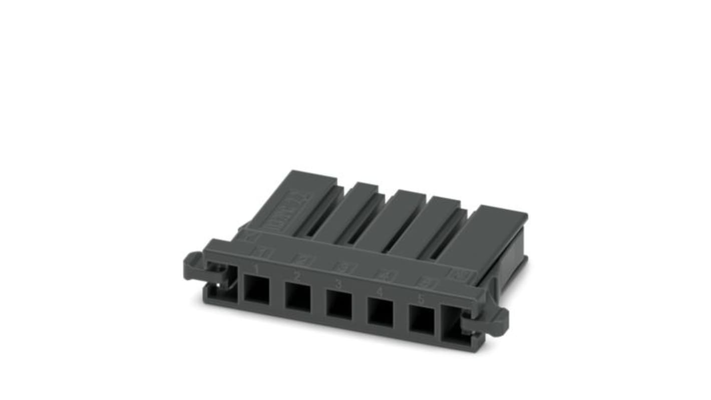 Phoenix Contact D32PC Series PCB Connector, 5-Contact, 5.08mm Pitch, Latching, 1-Row, Crimp Termination