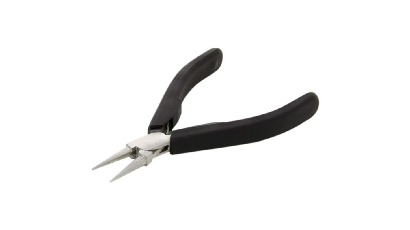 RND RND 550-00322 Pliers, 130 mm Overall, Pointed, Straight Tip, ESD