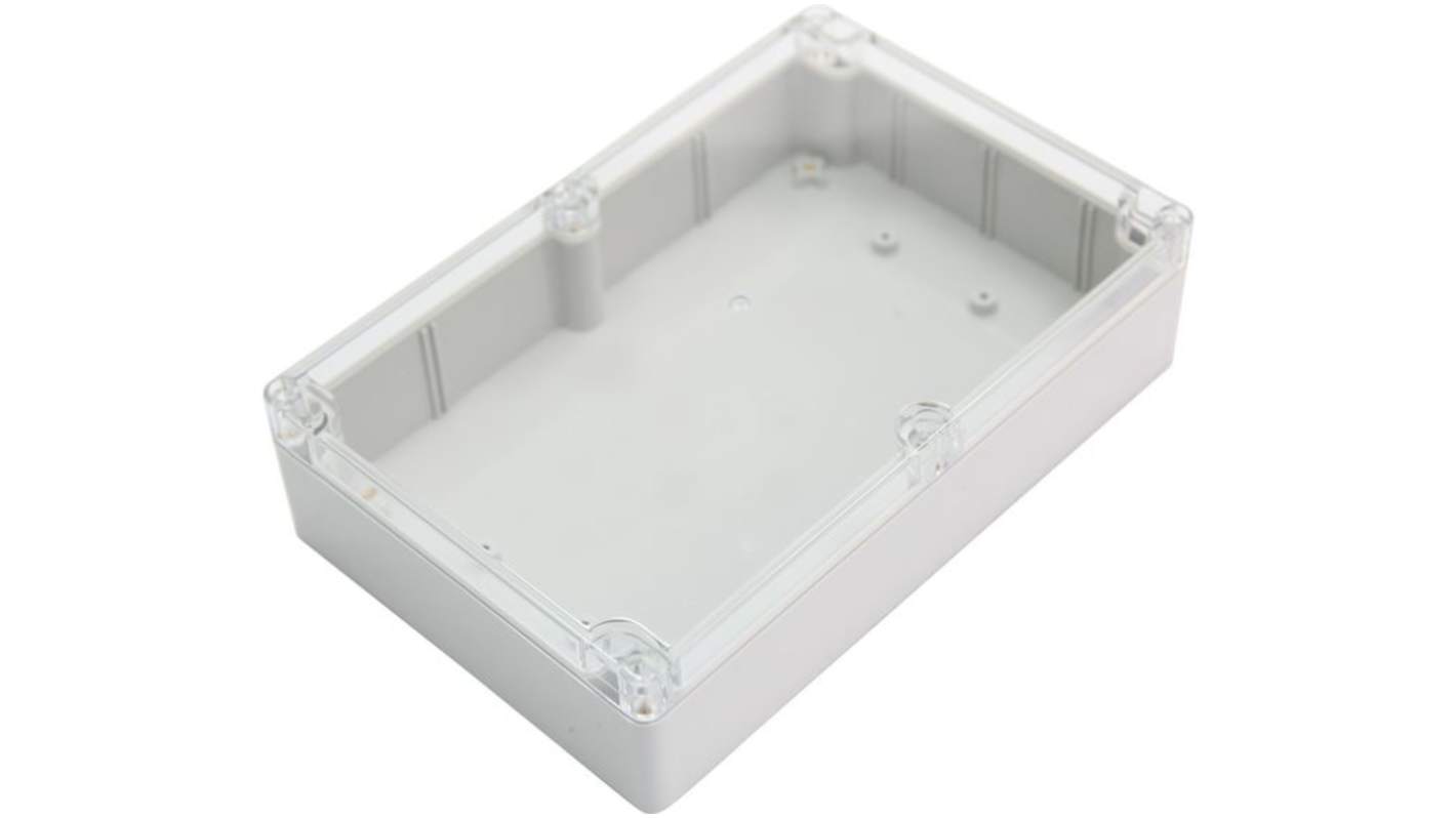 RND PC通用外壳, IP67, 浅灰色, 146x222x55mm, RND 455系列