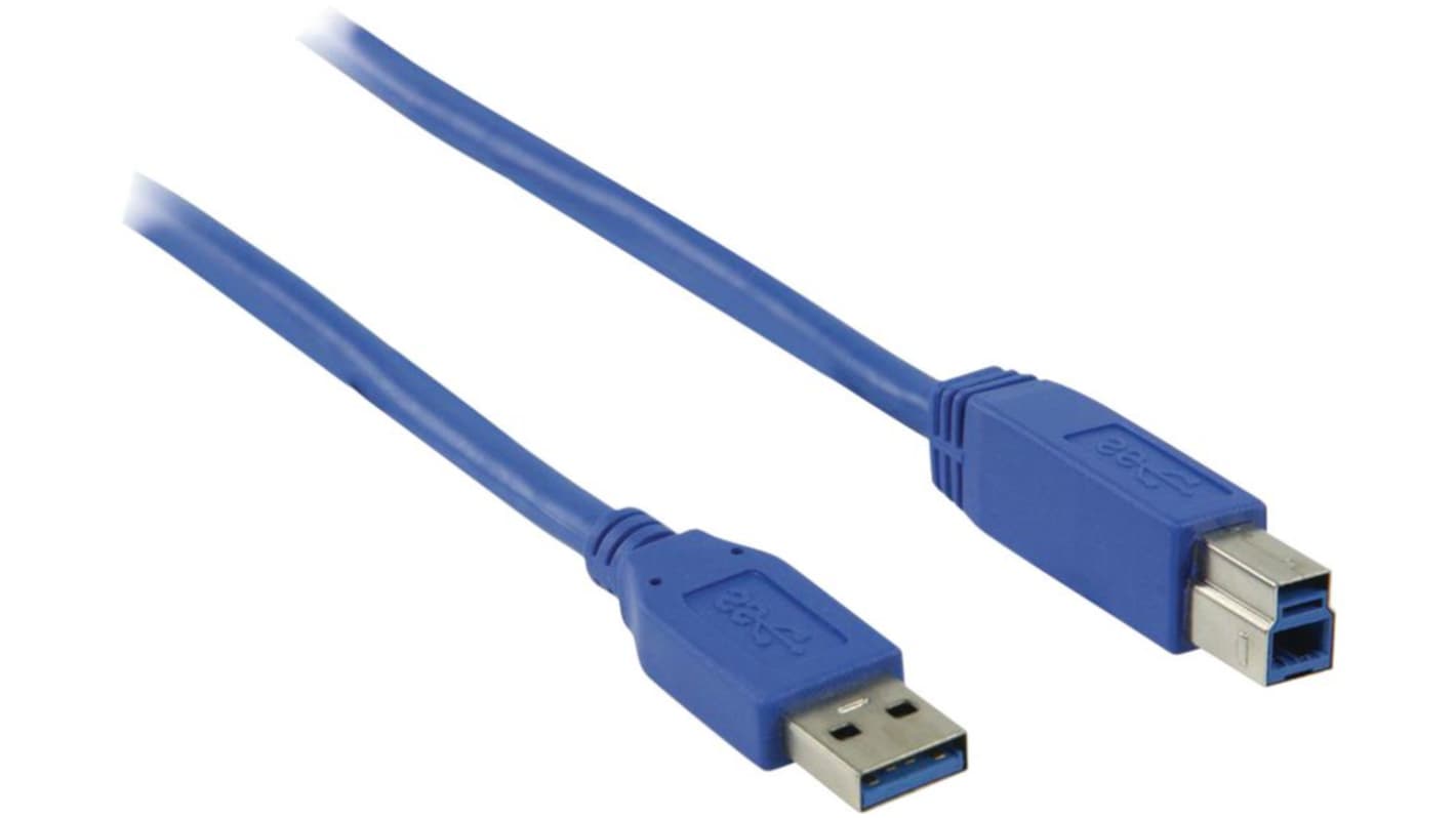 RND USB 3.0, Male USB A to Male USB B, 4.8Gbps, 3m