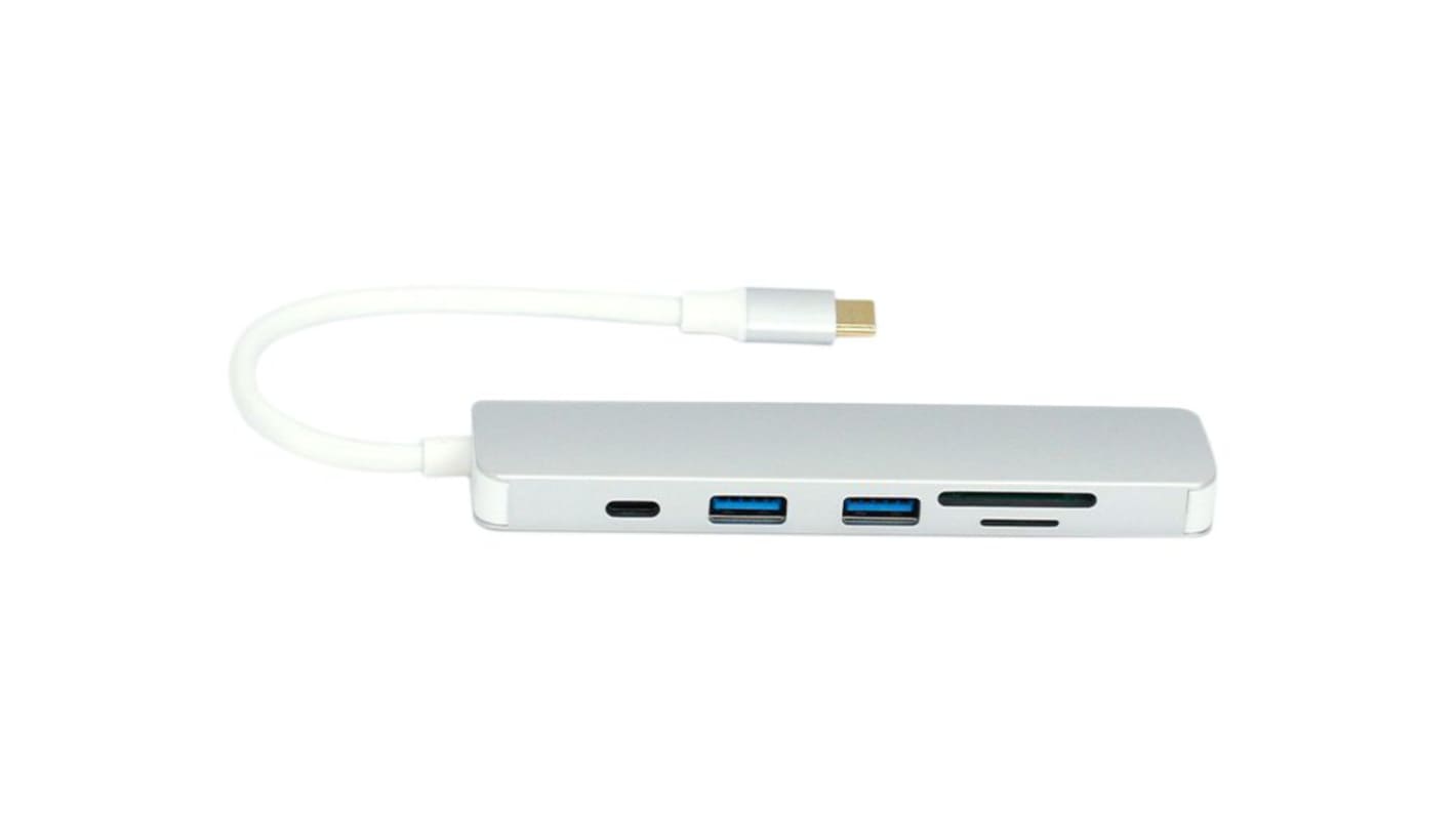 Stacja dokująca, magistrala: USB 3.0, 3840 x 2160, USB: 6, typ: USB C
