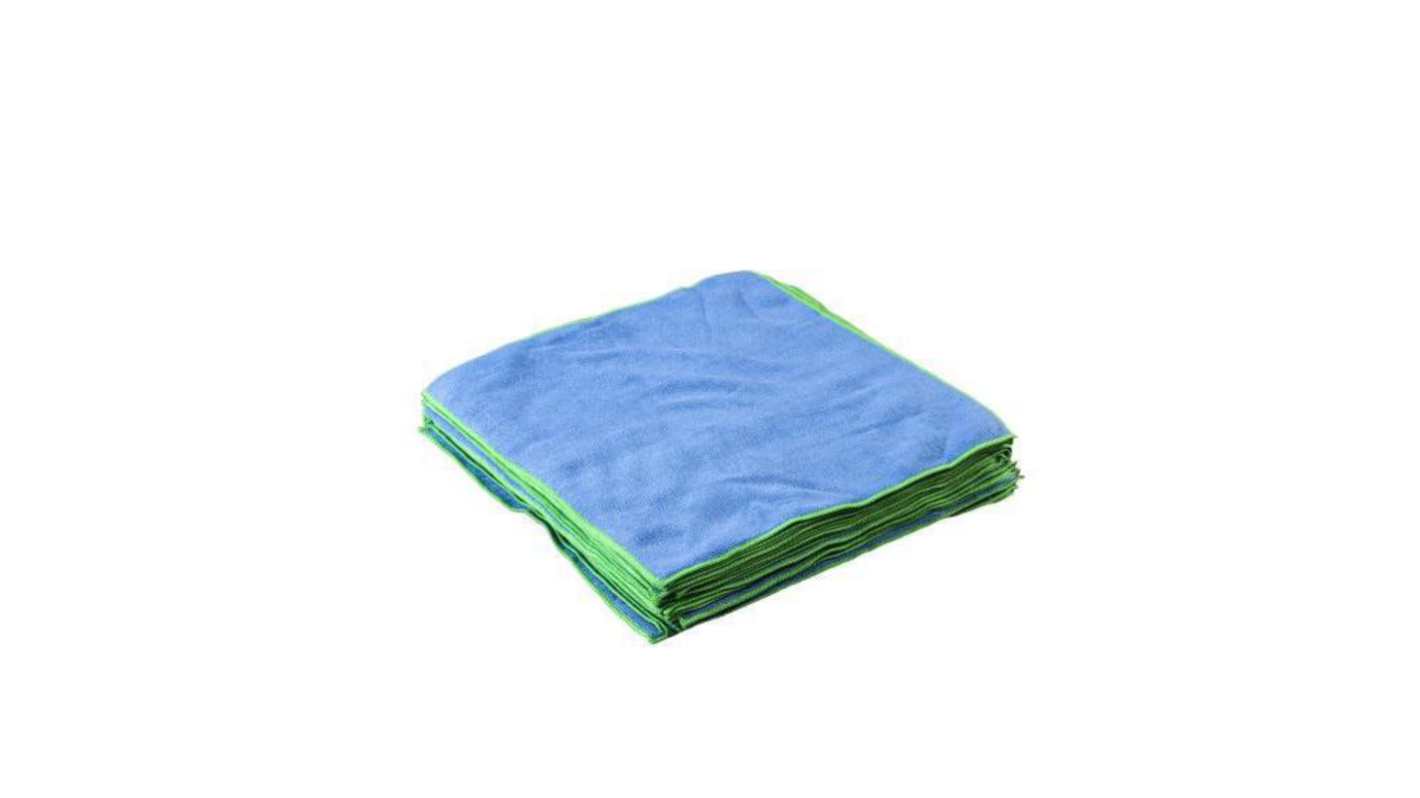 RND Blue Polyester Cloths for Cleaning, Pack, 400 x 400mm