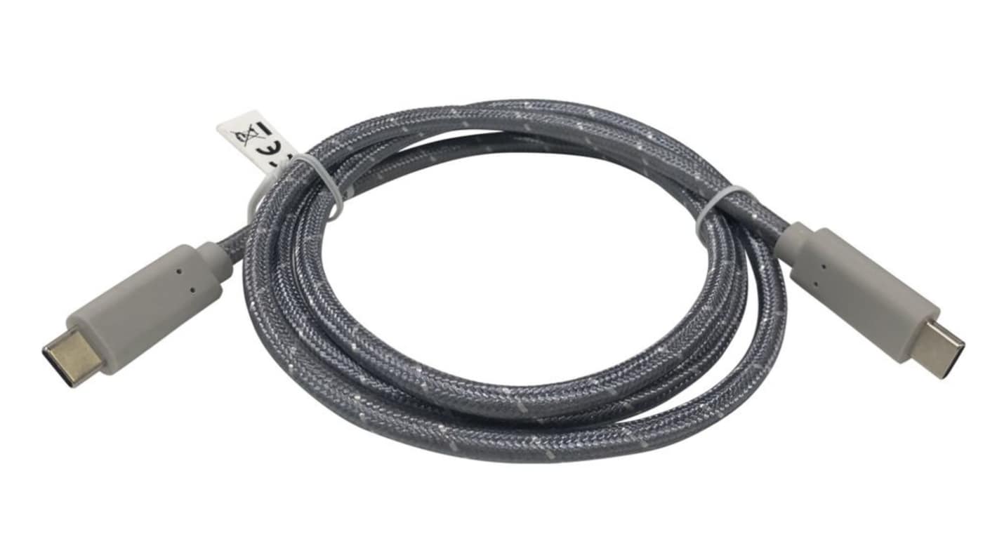 Kabel USB Złącze A USB C Złącze B USB C dł. 1m Przewód USB USB 3.1