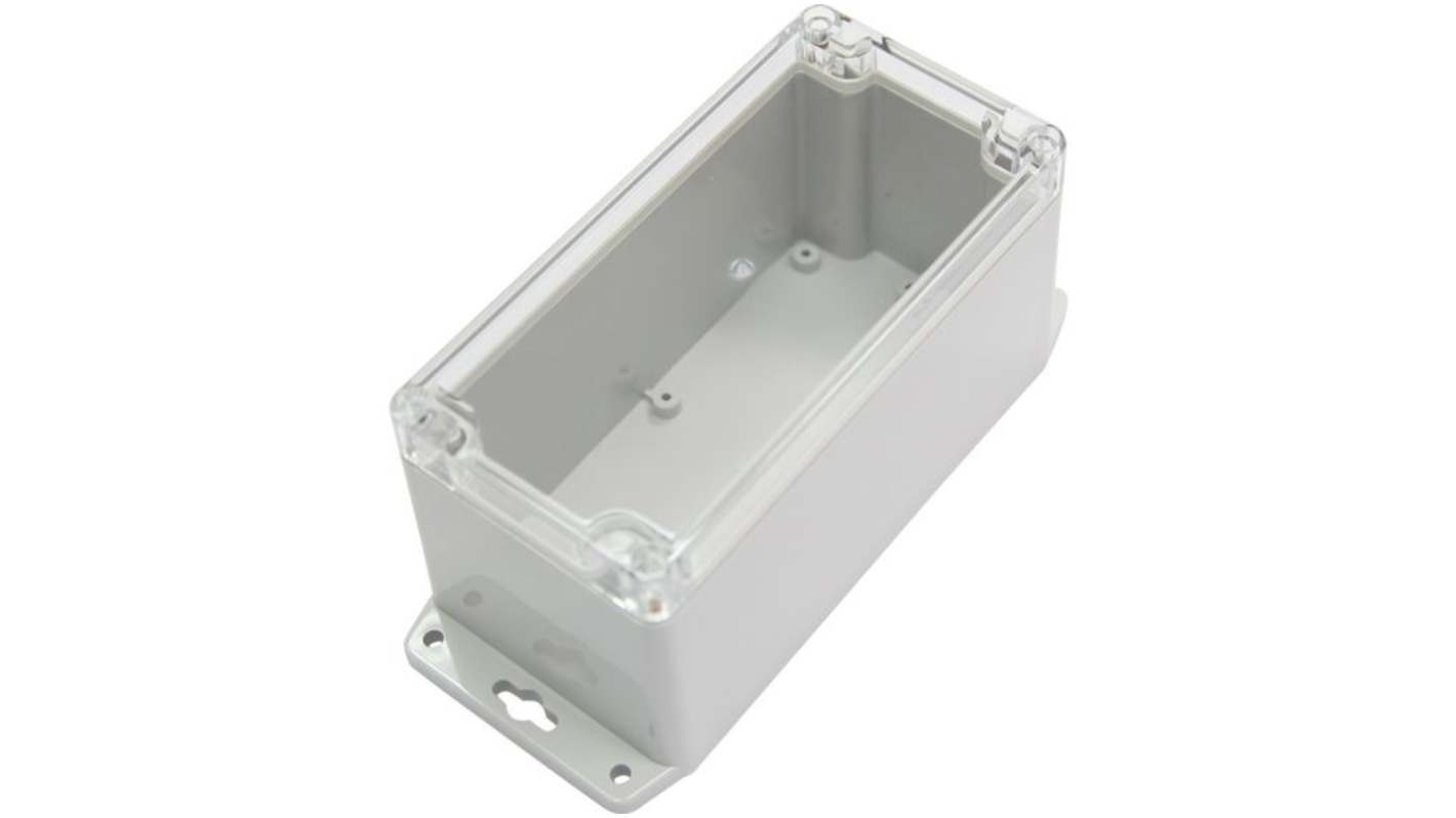 RND PC通用外壳, IP67, 浅灰色, 80x160x85mm, RND 455系列