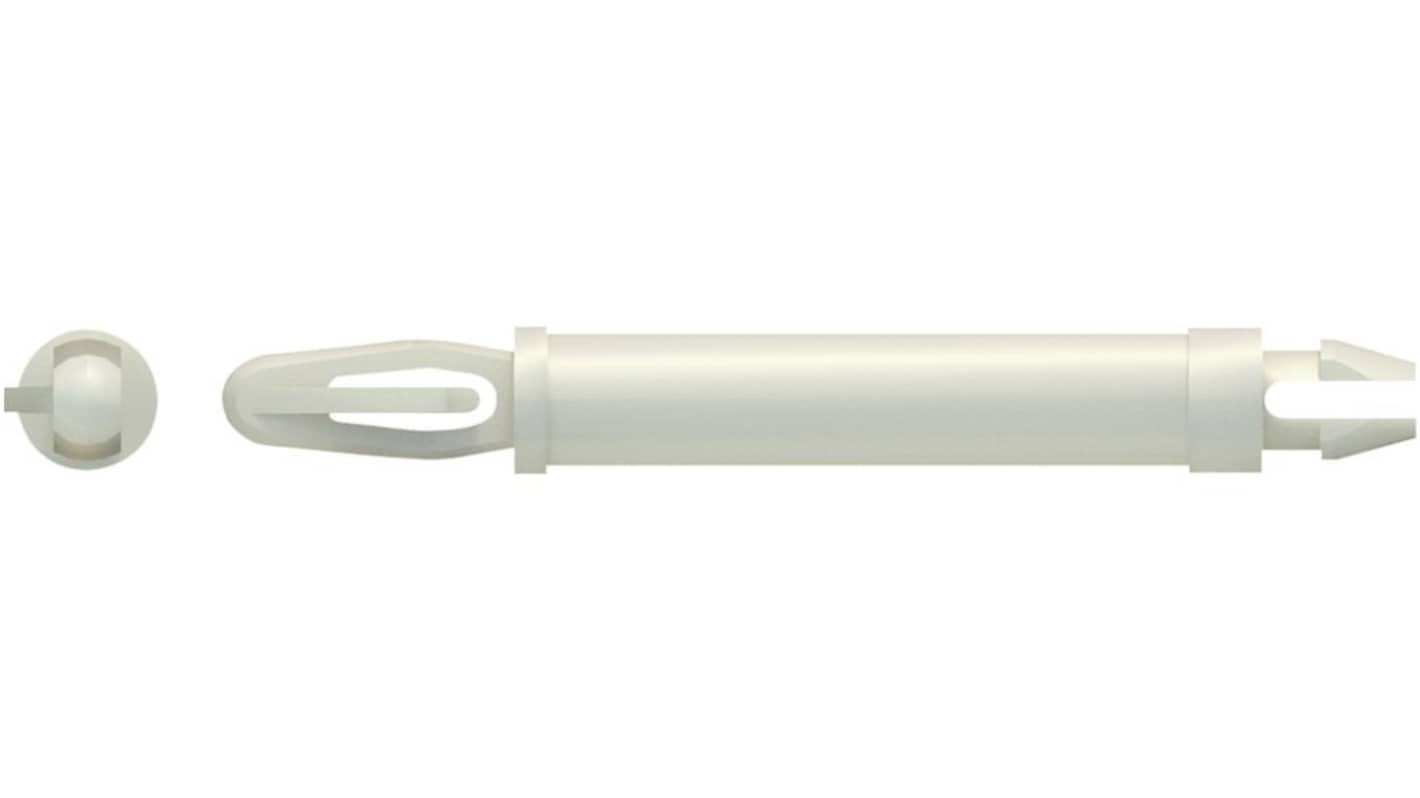 RND 610-00236, Polyamide PCB Support for 3.18mm PCB Hole, 7.9mm Base