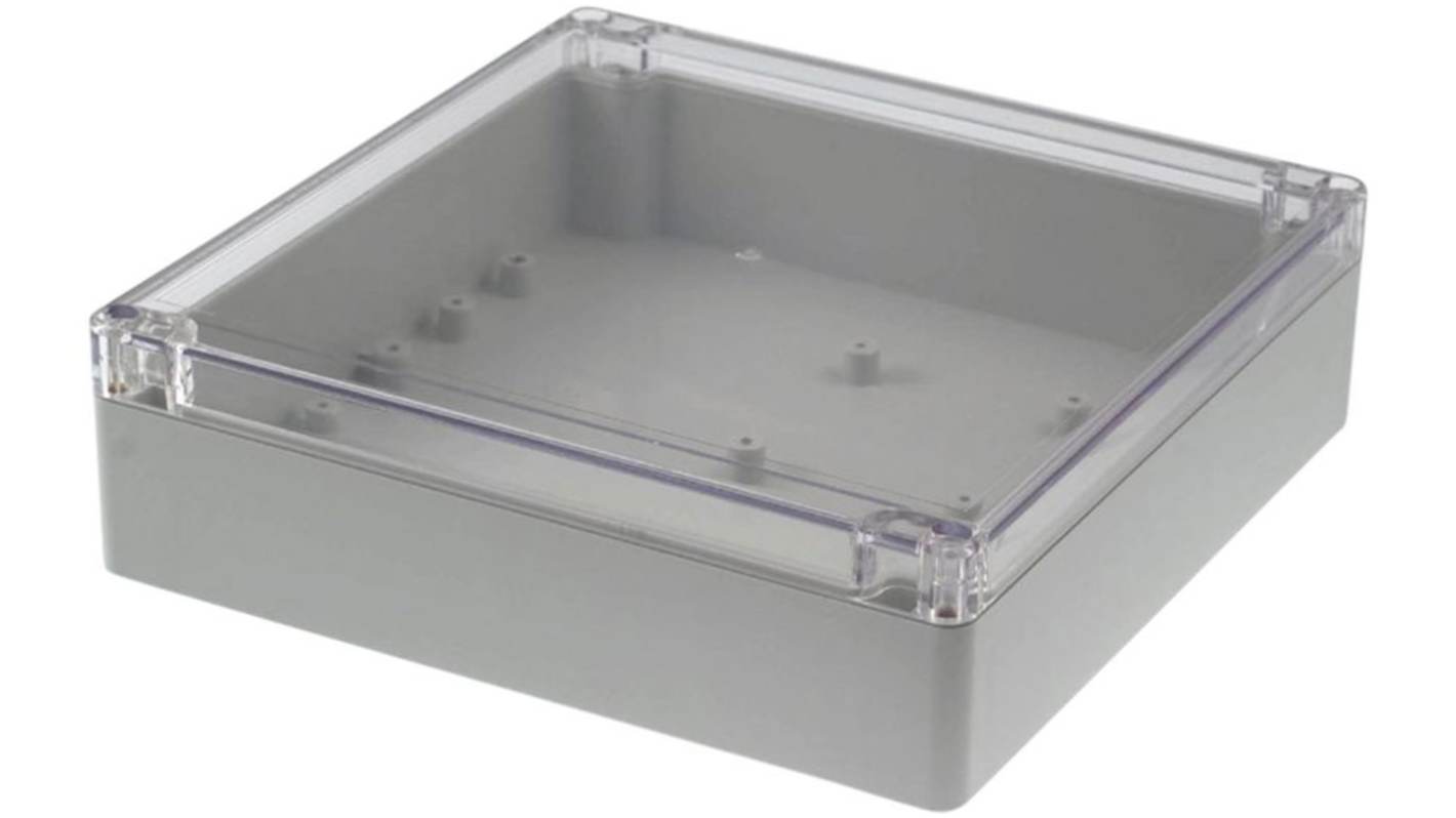 RND PC通用外壳, IP65, 浅灰色, 190x190x55mm, RND 455系列