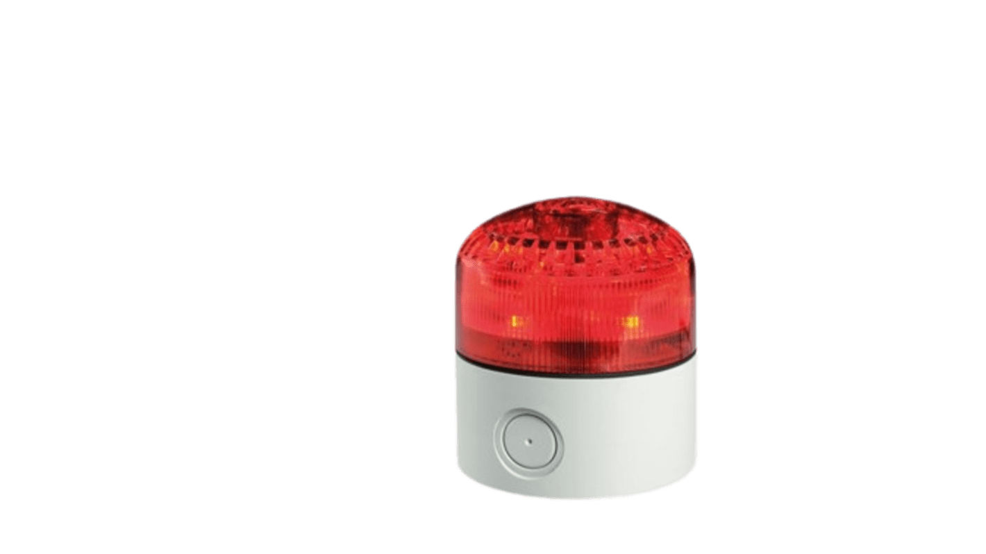 RND RND 430 Series Red LED Beacon, 24 V, IP65, Surface Mount
