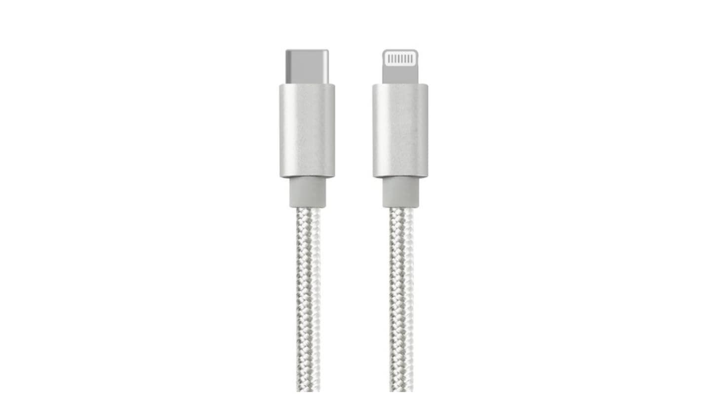 Kabel USB Złącze A USB C Złącze B Lightning dł. 3m Przewód USB USB 2.0