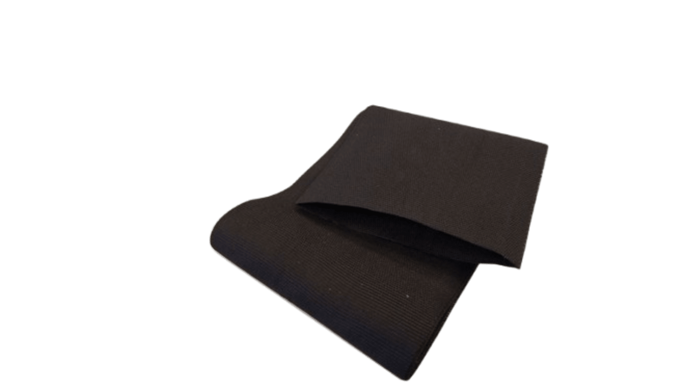 RND Expandable Braided Polyester Black Cable Sleeve, 80mm Diameter, 50m Length, RND 465 Series