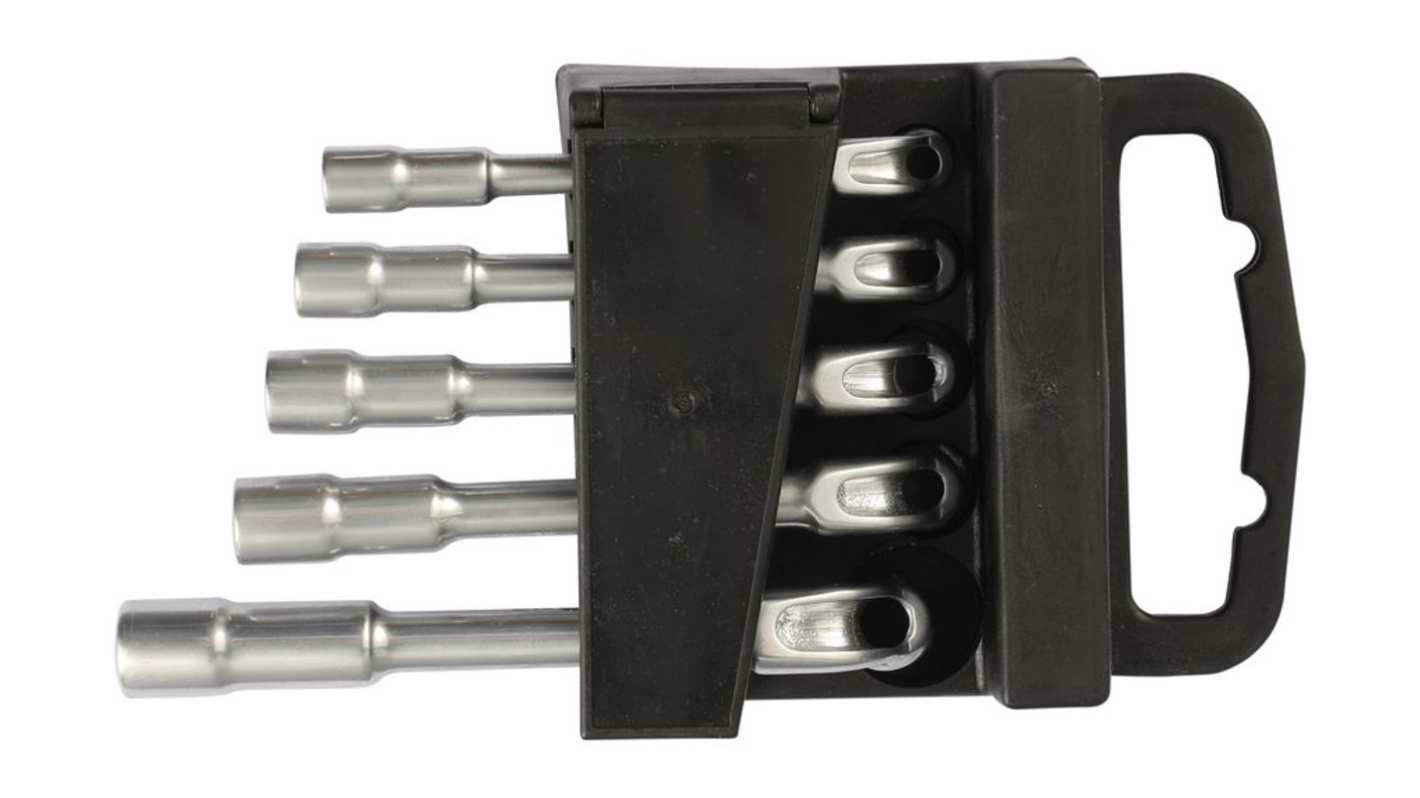 RND RND 550 Series 5-Piece Spanner Set, 8 mm, 9 mm, 10 mm, 11 mm, 13 mm, Chrome Vanadium Steel