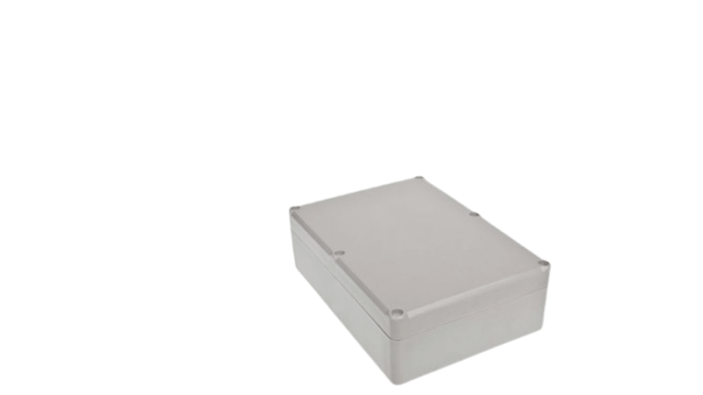 RND ABS通用外壳, IP65, 灰色, 125.95x176.8x55.65mm, RND 455系列