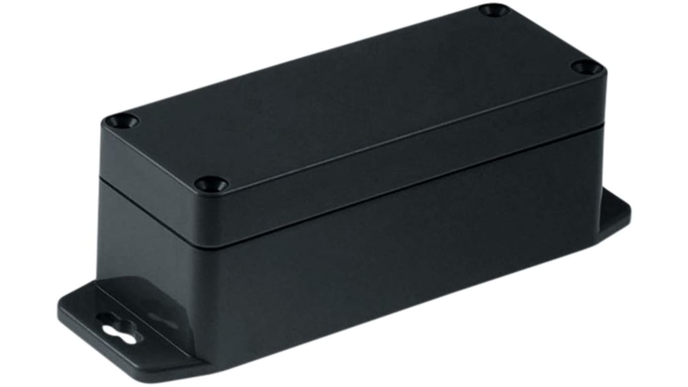 RND ABS通用外壳, IP65, 带法兰, 暗灰色, 90x35x35mm, RND 455系列