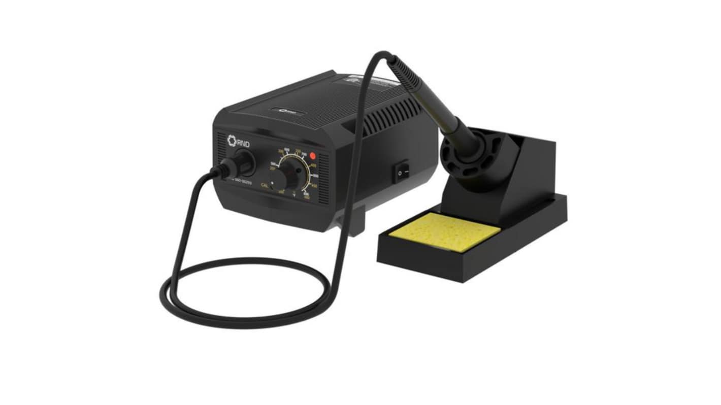 RND RND 560-00155 Analogue Soldering Station 80W, 230V 480°C