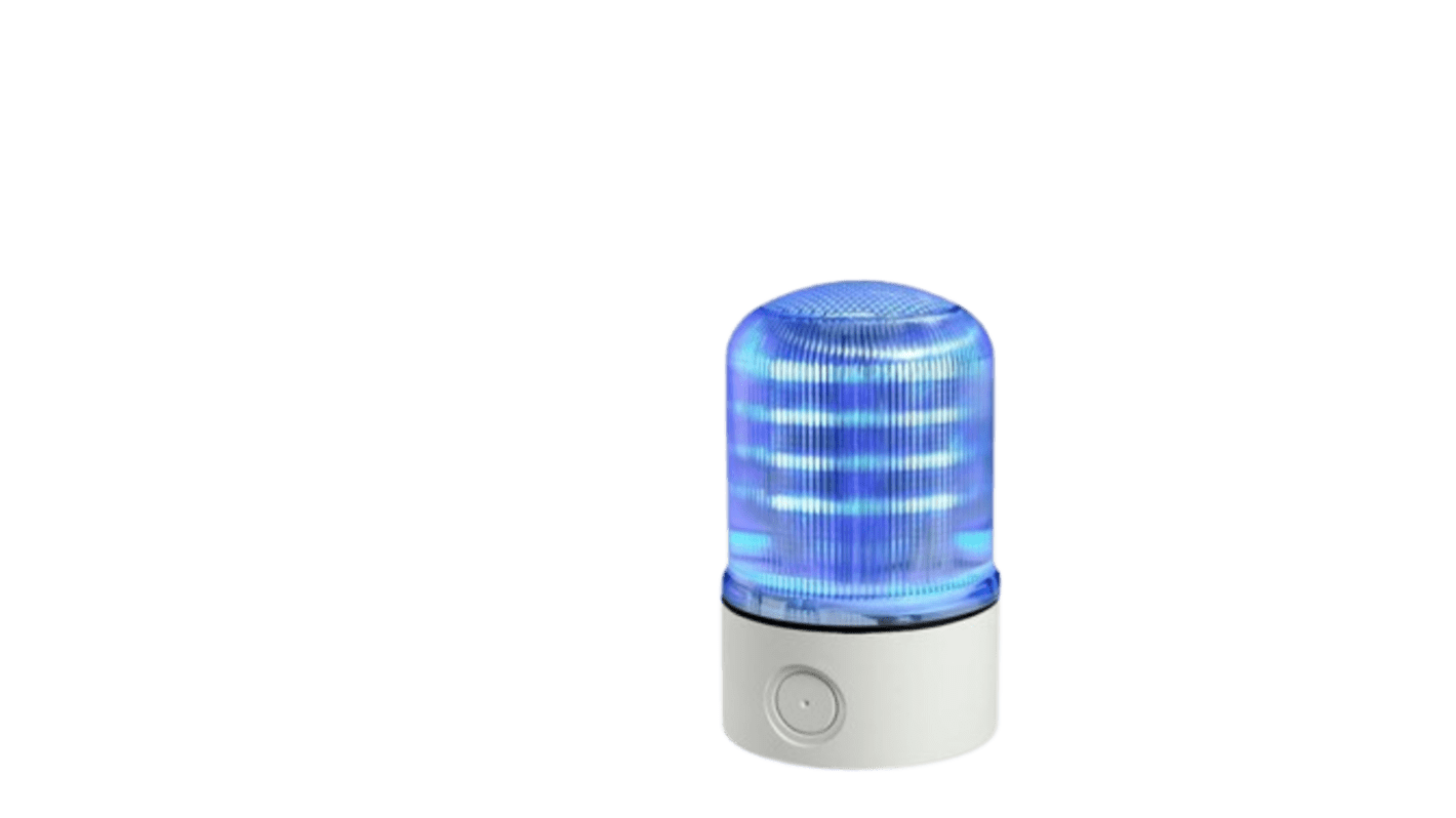 RND 蓝色闪光LED警示灯, 24 V 交流/直流, 表面安装, IP66