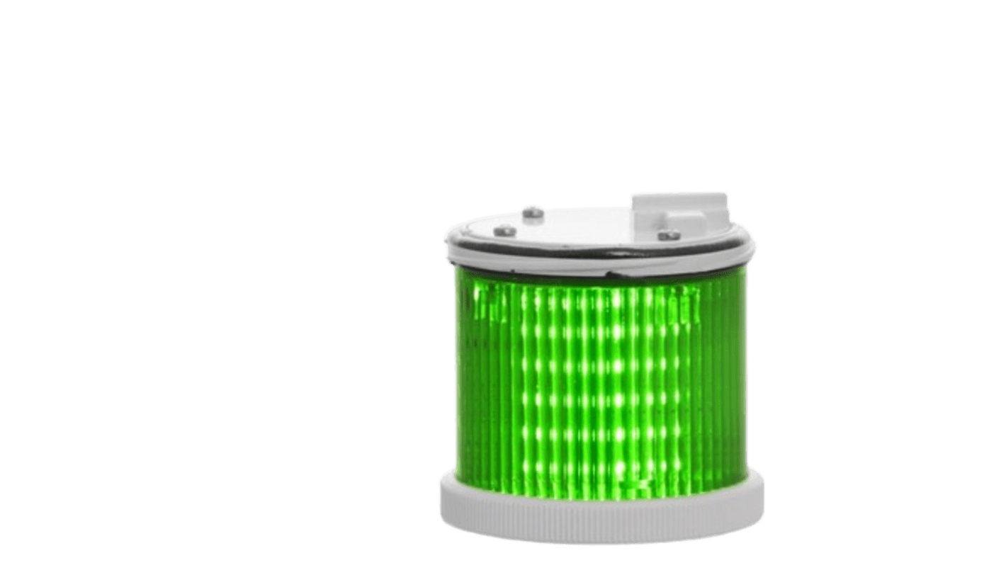 RND RND 430 Series Green Continuous Light, Flashing Effect Light Module for Use with RND, 240 V, LED Bulb, AC, IP66
