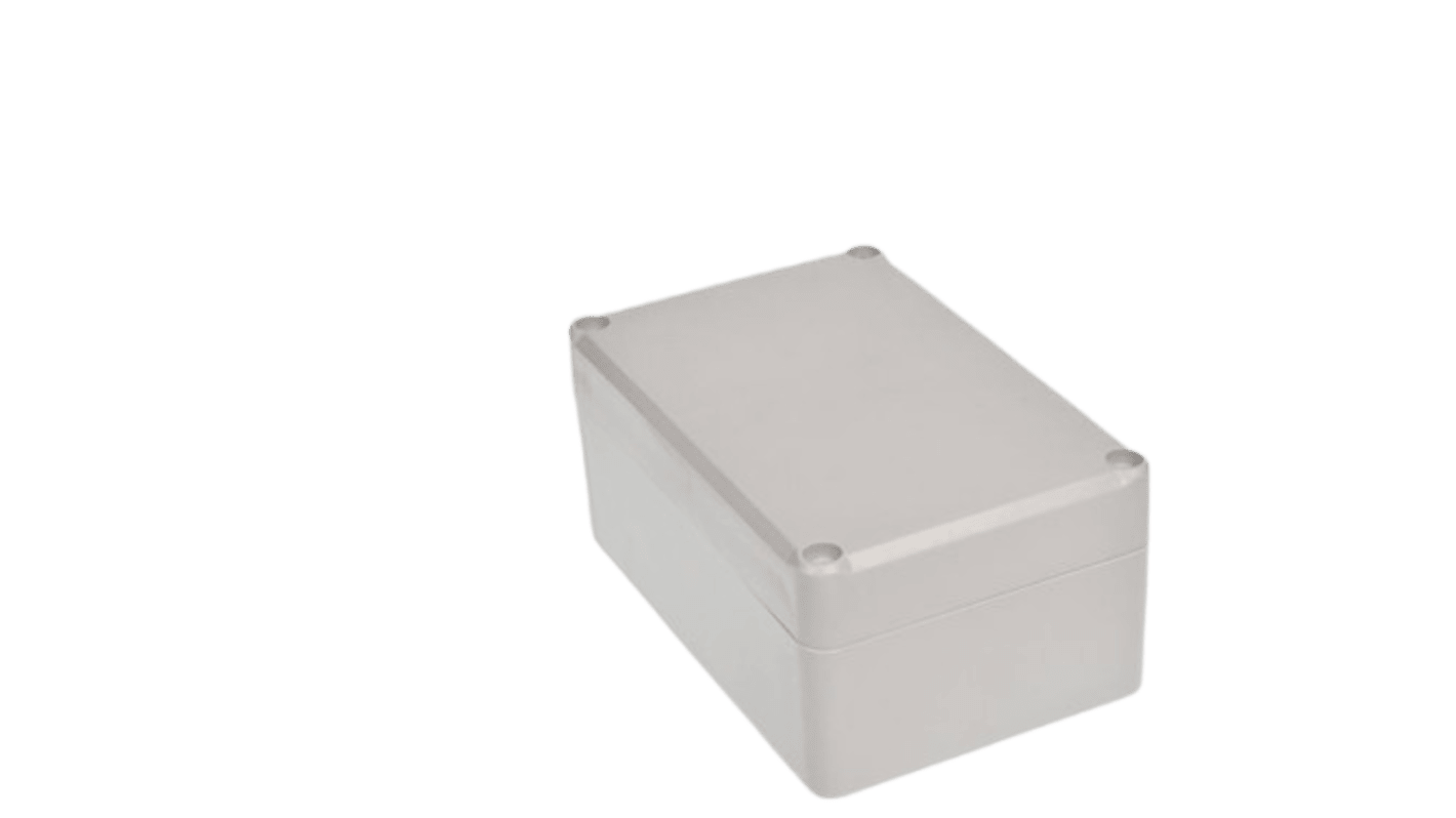 RND RND 455 Series Light Grey ABS General Purpose Enclosure, IP67, Light Grey Lid, 118.15x78.35x54.6mm