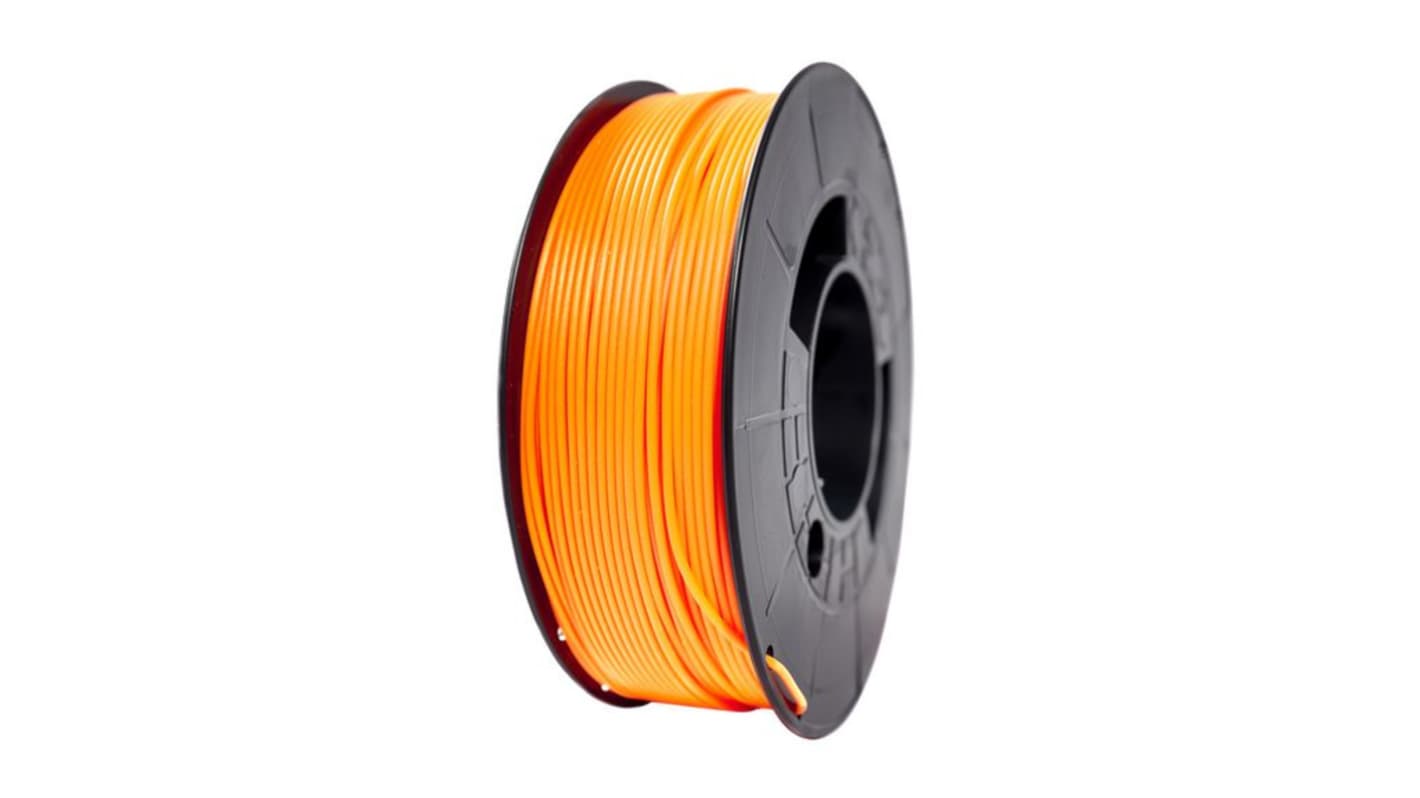 RND 1.75mm Fluorescent Orange 3D Printer Filament, 300g