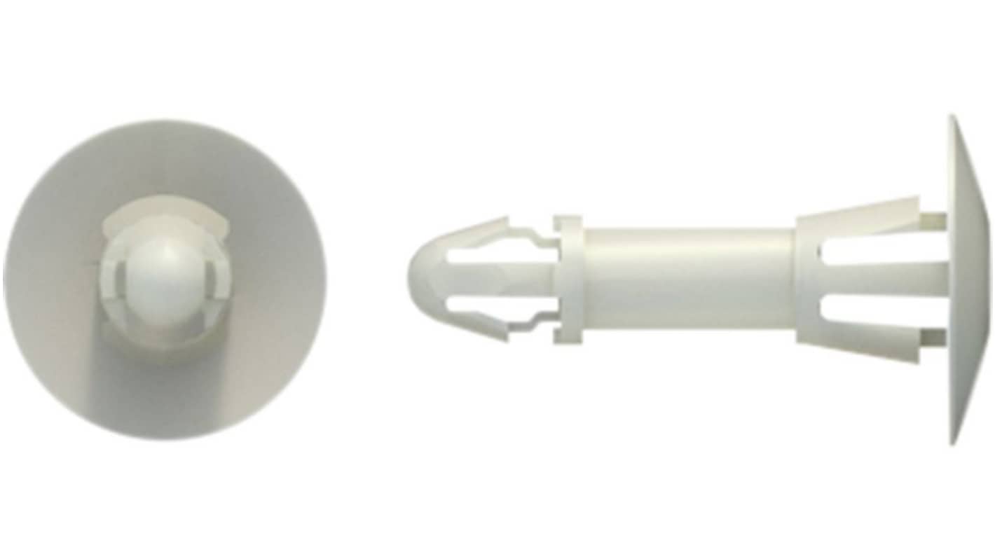 RND 610-00159, 9.5mm High Polyamide PCB Support for 3.2mm PCB Hole