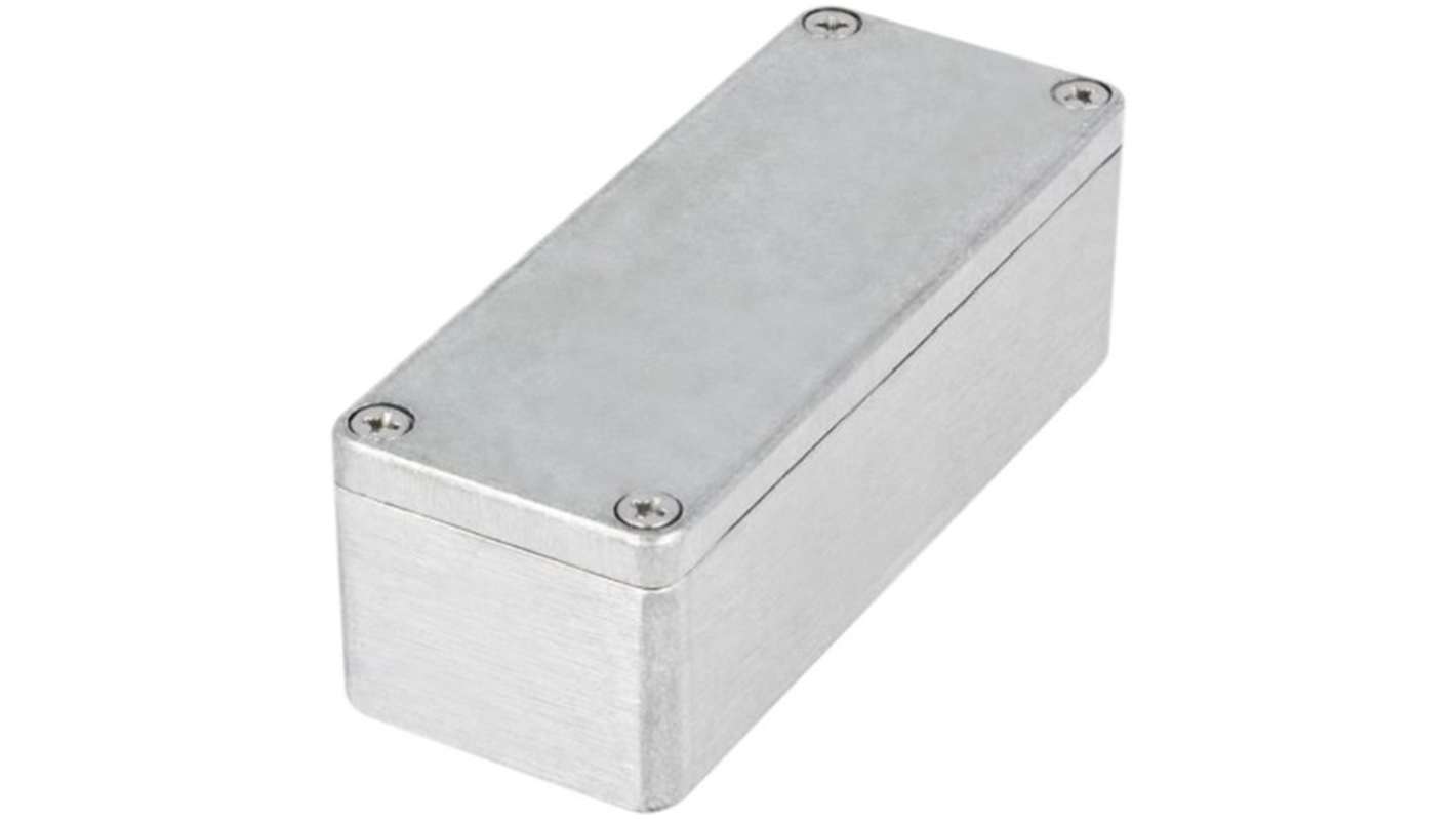RND RND 455 Series Aluminium Aluminium General Purpose Enclosure, IP65, Aluminium Lid, 90 x 36 x 30mm