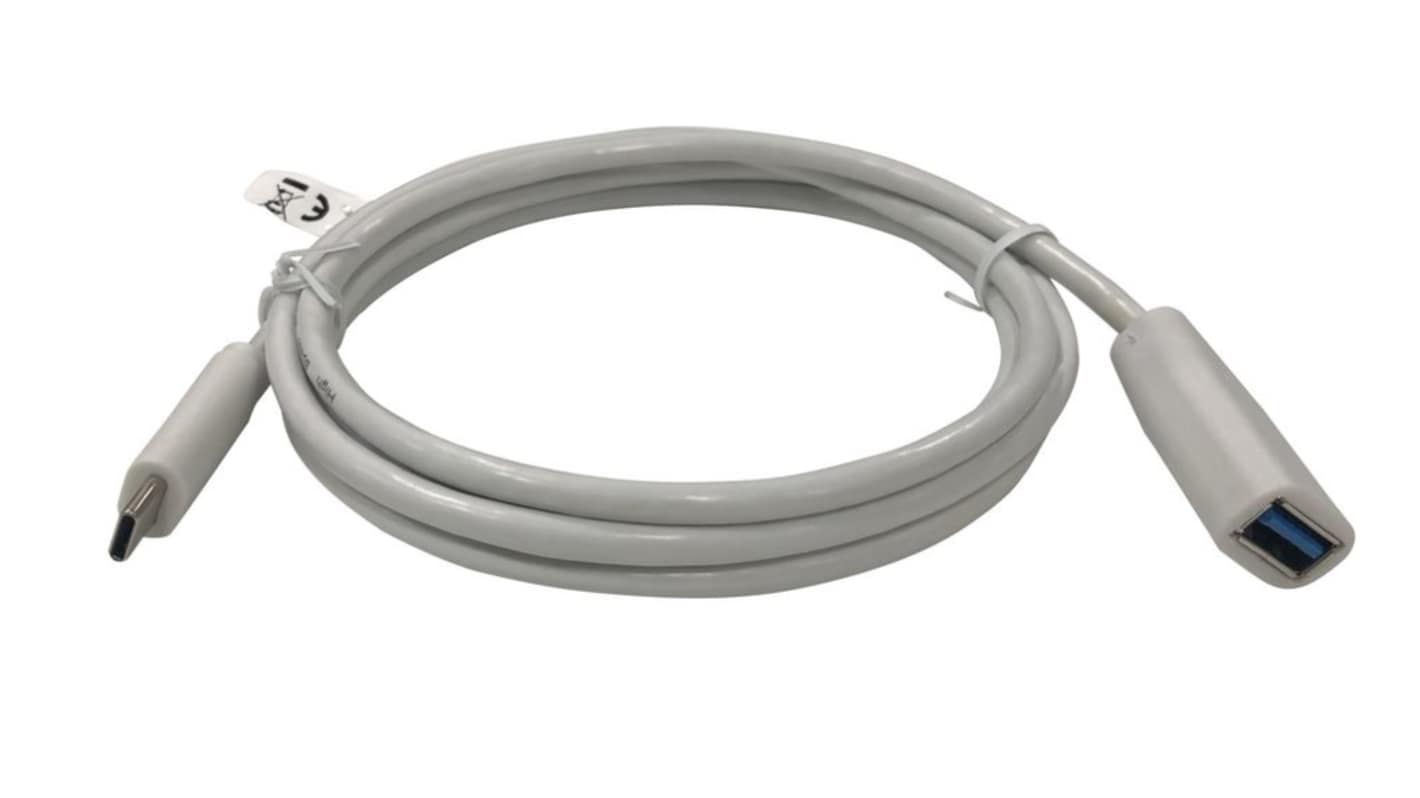 RND USB 3.0, Male USB C to Female USB A, 5Gbps, 1.5m
