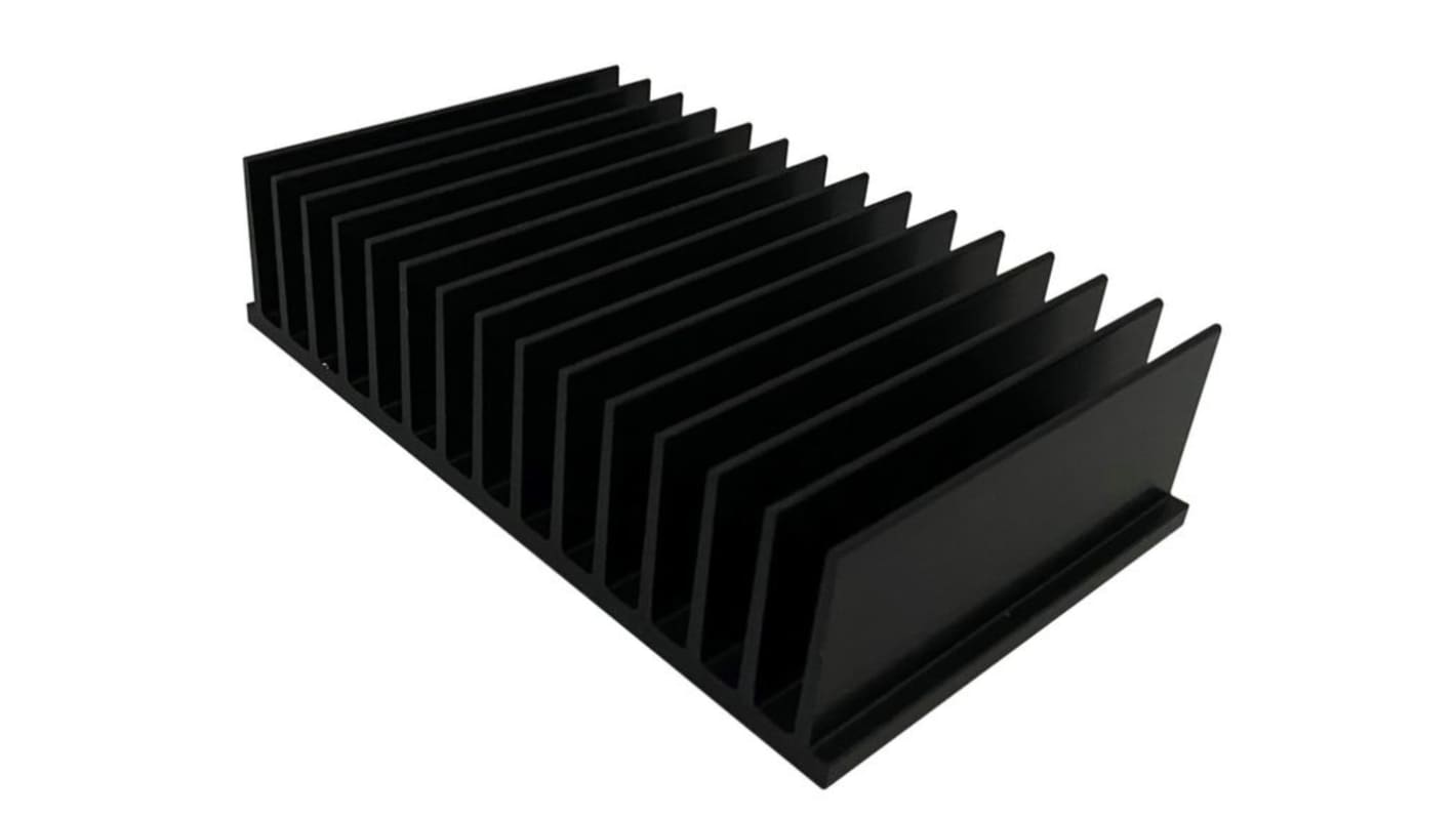 RND 电子散热器, 200x165.5x40.6mm, 0.48°C/W, 表面安装, 用于LED, UPS