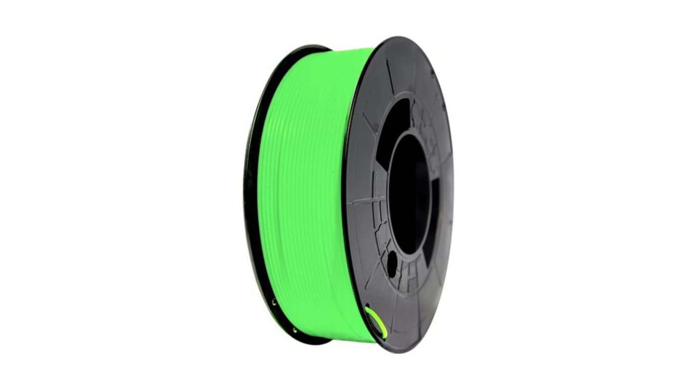 RND 1.75mm Green 3D Printer Filament, 300g