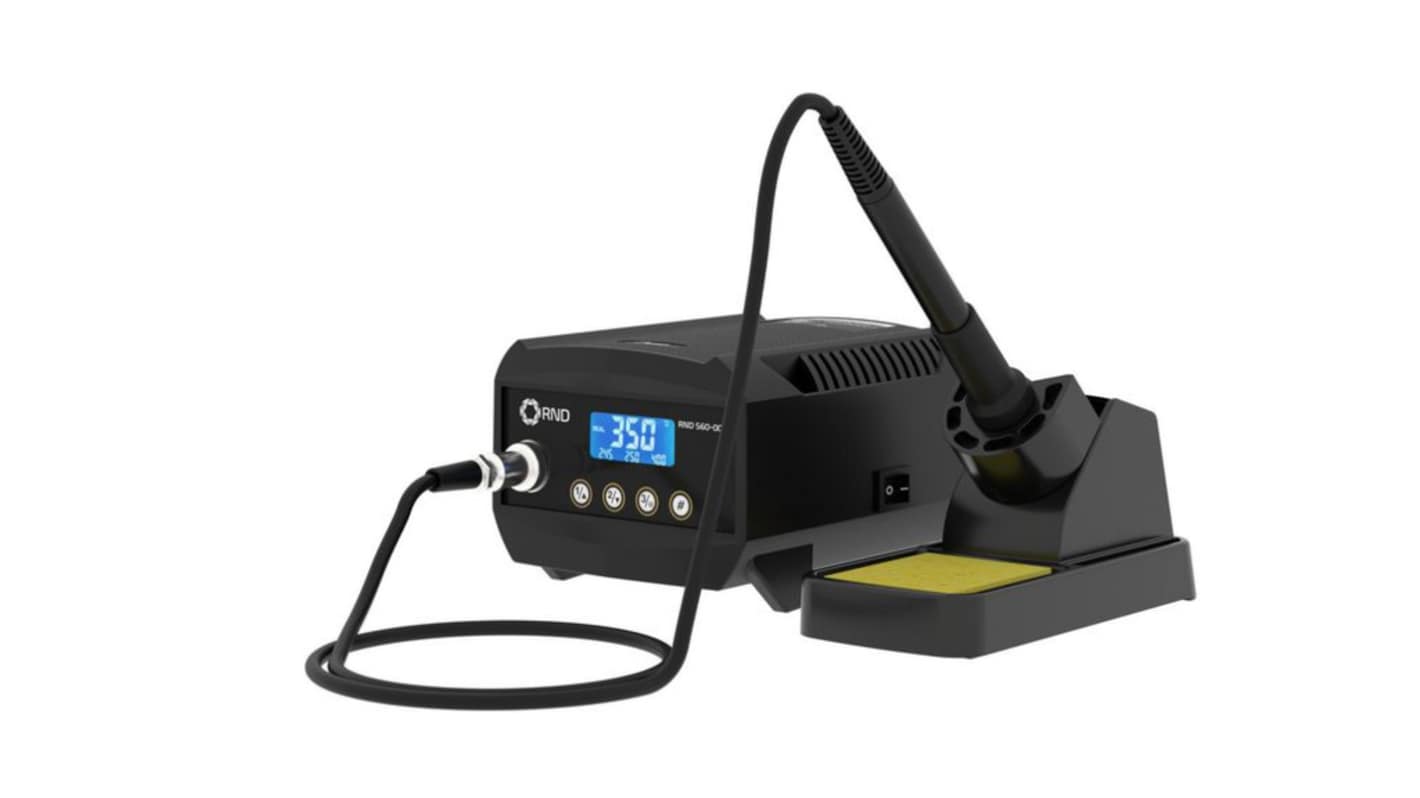RND RND 560-00155 Analogue Soldering Station 80W, 230V 400°C