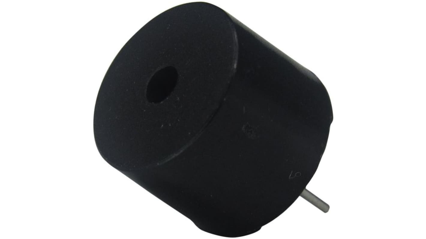 RND 85dB Push In, Solder Continuous Buzzer, 12 x 9mm, 4V dc Min, 8V dc Max