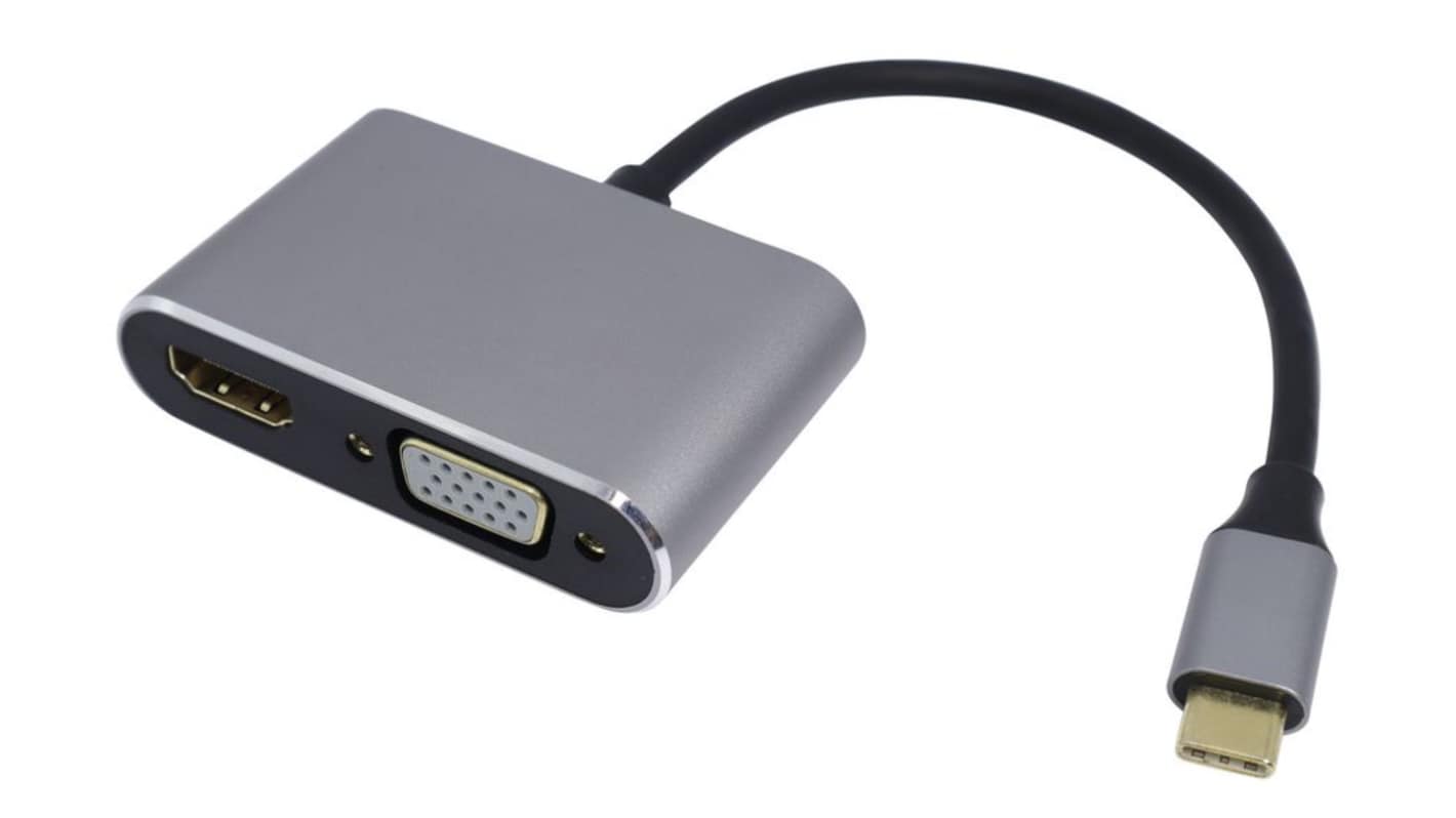 Stacja dokująca, magistrala: USB 3.0, 3840 x 2160, USB: 2, typ: USB C