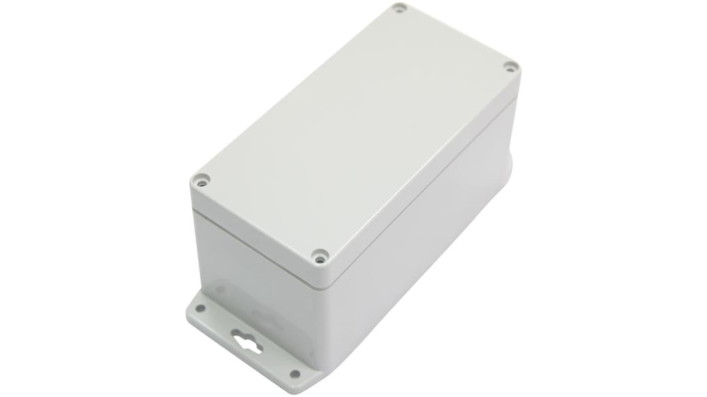 RND PC通用外壳, IP67, 浅灰色, 80x160x85mm, RND 455系列