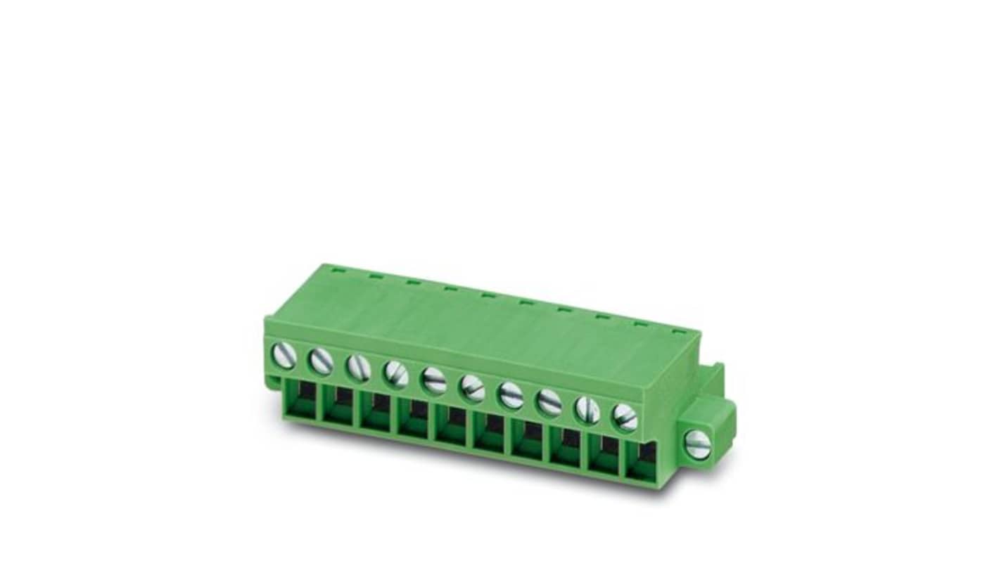 Phoenix Contact FRONT-MSTB 2 Series PCB Connector, 6-Contact, 5.08mm Pitch, Screw, 1-Row, Screw Termination