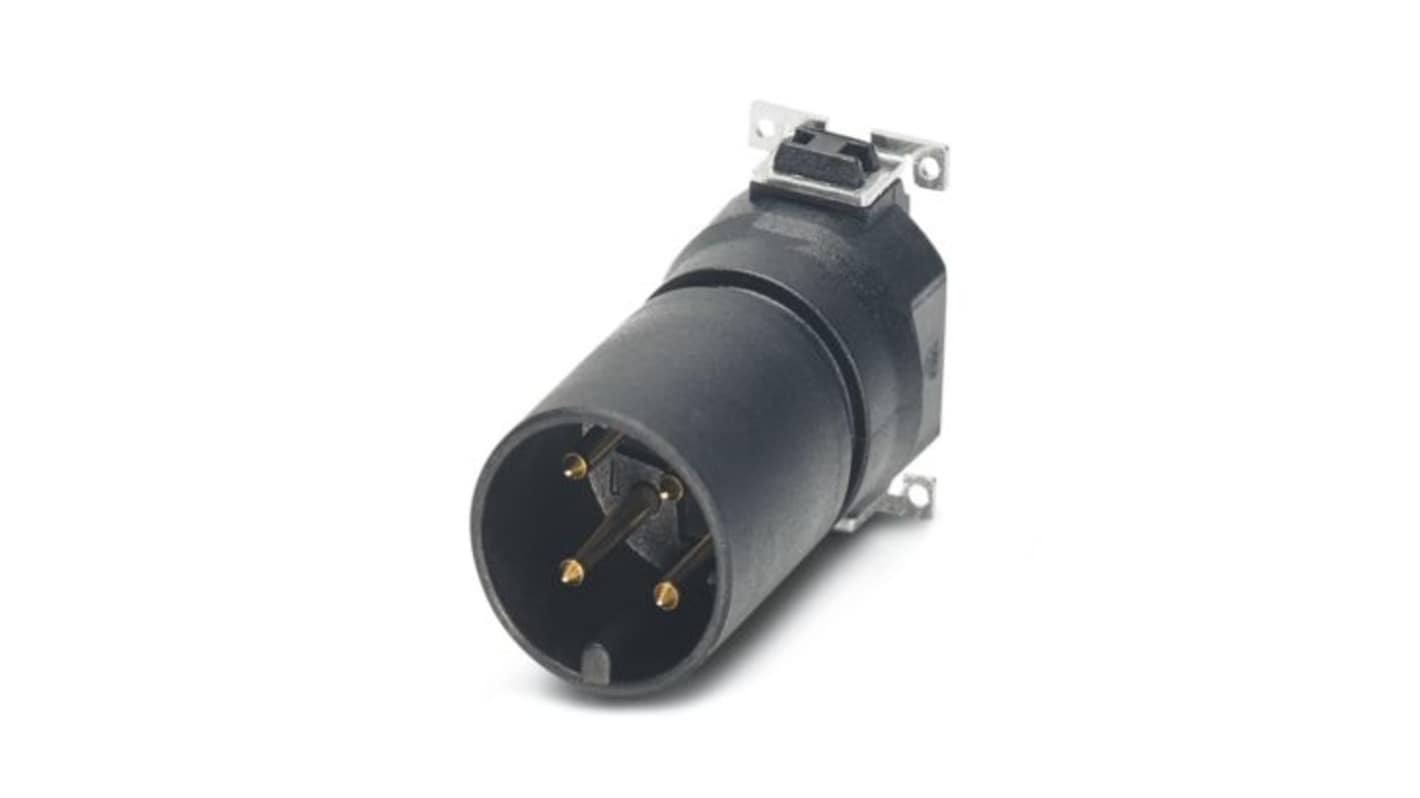 Phoenix Contact PIN Circular Connector Insert 4 Way for use with Circular Connector Inserts