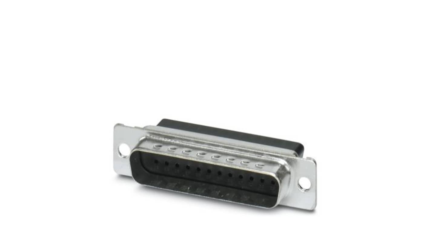 Phoenix Contact VS 25 Way Screw Mount D-sub Connector Contact Plug, with Screw