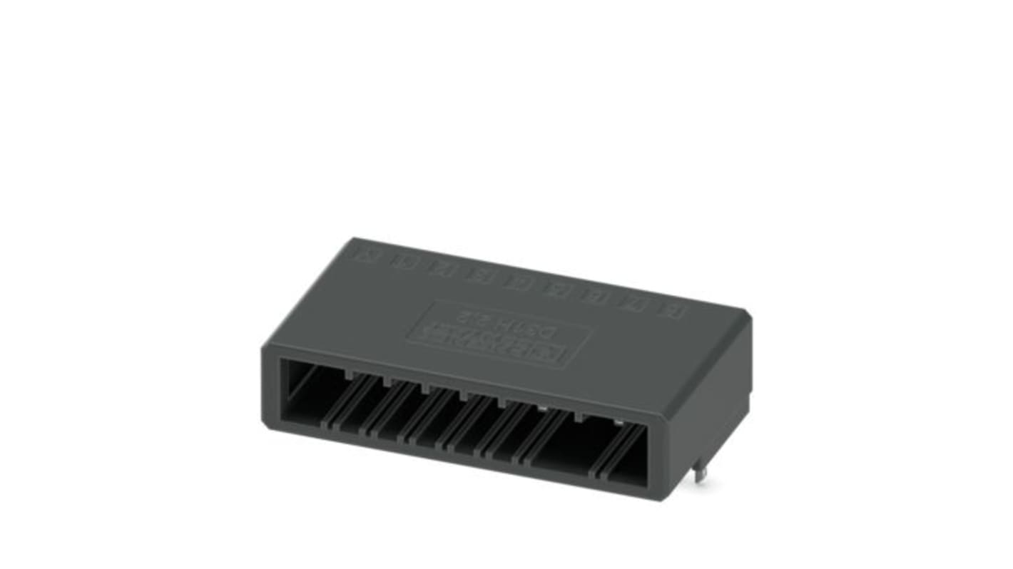 Phoenix Contact D31H Series Straight Wave Soldering PCB Header, 8 Contact(s), 3.81mm Pitch, 1 Row(s), Shrouded