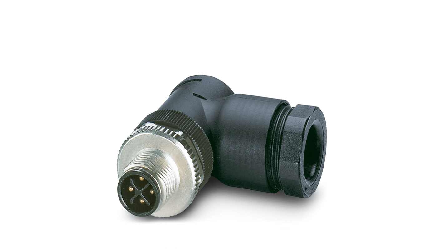 Phoenix Contact 电源连接器插头, 4P, 6 kV, 12A, 面板安装, 螺钉端接, SACC系列