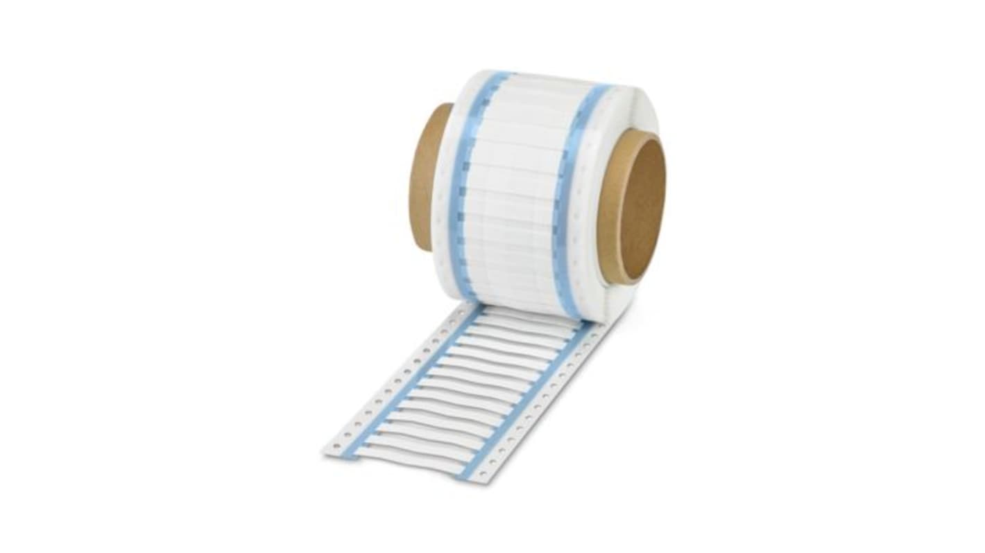 Phoenix Contact Halogen Free Heat Shrink Sleeving, White 1.6 → 4.8mm Sleeve Dia. x 15mm Length 3:1 Ratio, WMS