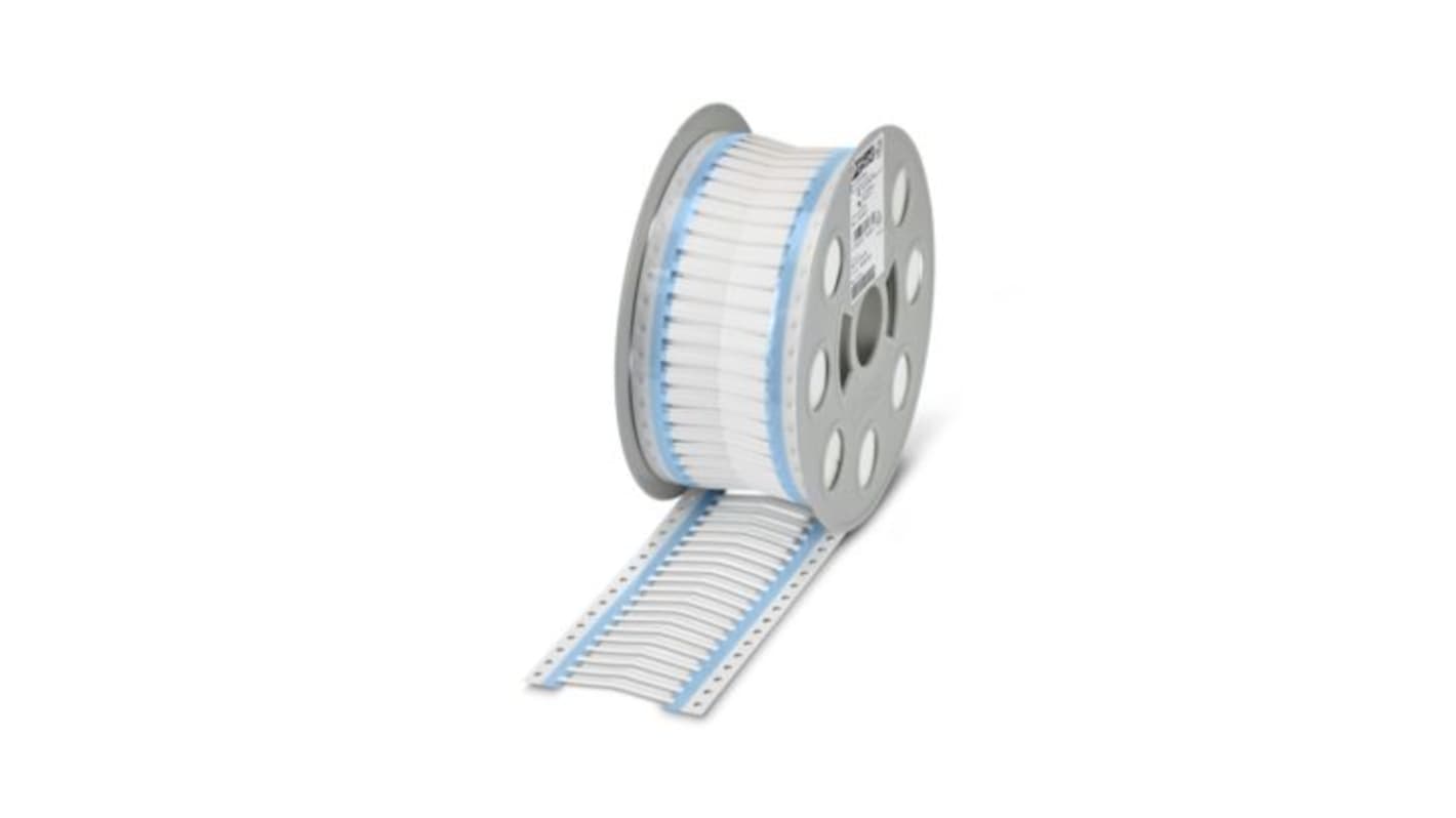 Phoenix Contact Halogen Free Heat Shrink Tubing, White 2.4mm Sleeve Dia. x 30mm Length, 800 Series