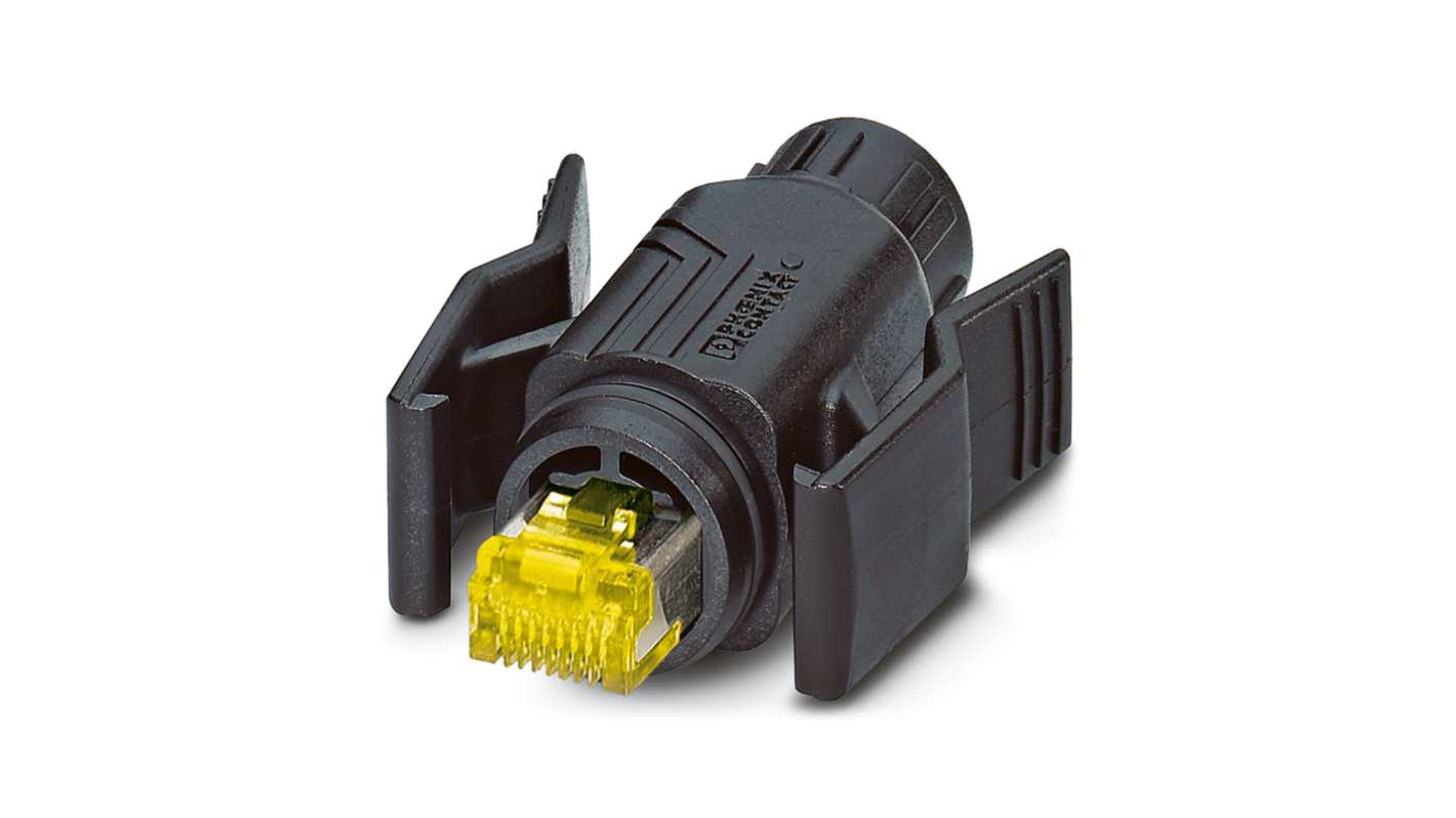Phoenix Contact RJ45超六类水晶头, 单口, 8路, 直向, CUC-V06系列