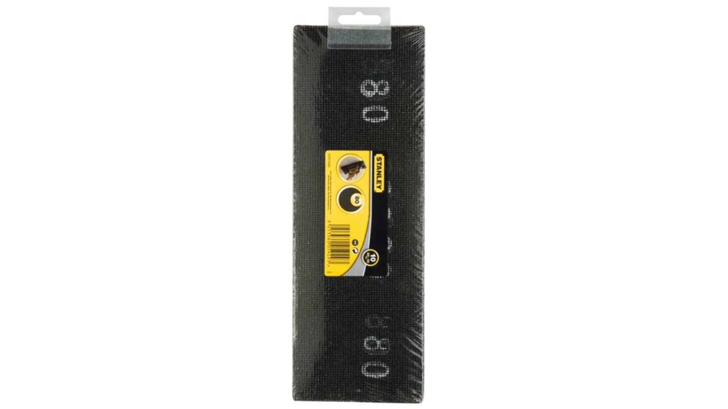 Stanley 05929 80 Grit K80 Sanding Pad, 310mm x 110mm