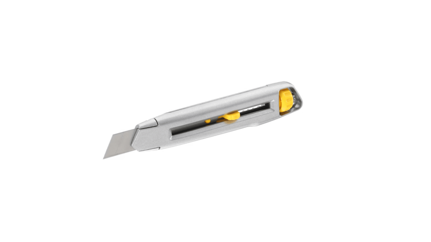 Stanley Safety Knife with Snap-off Blade, Retractable, 18mm Blade Length