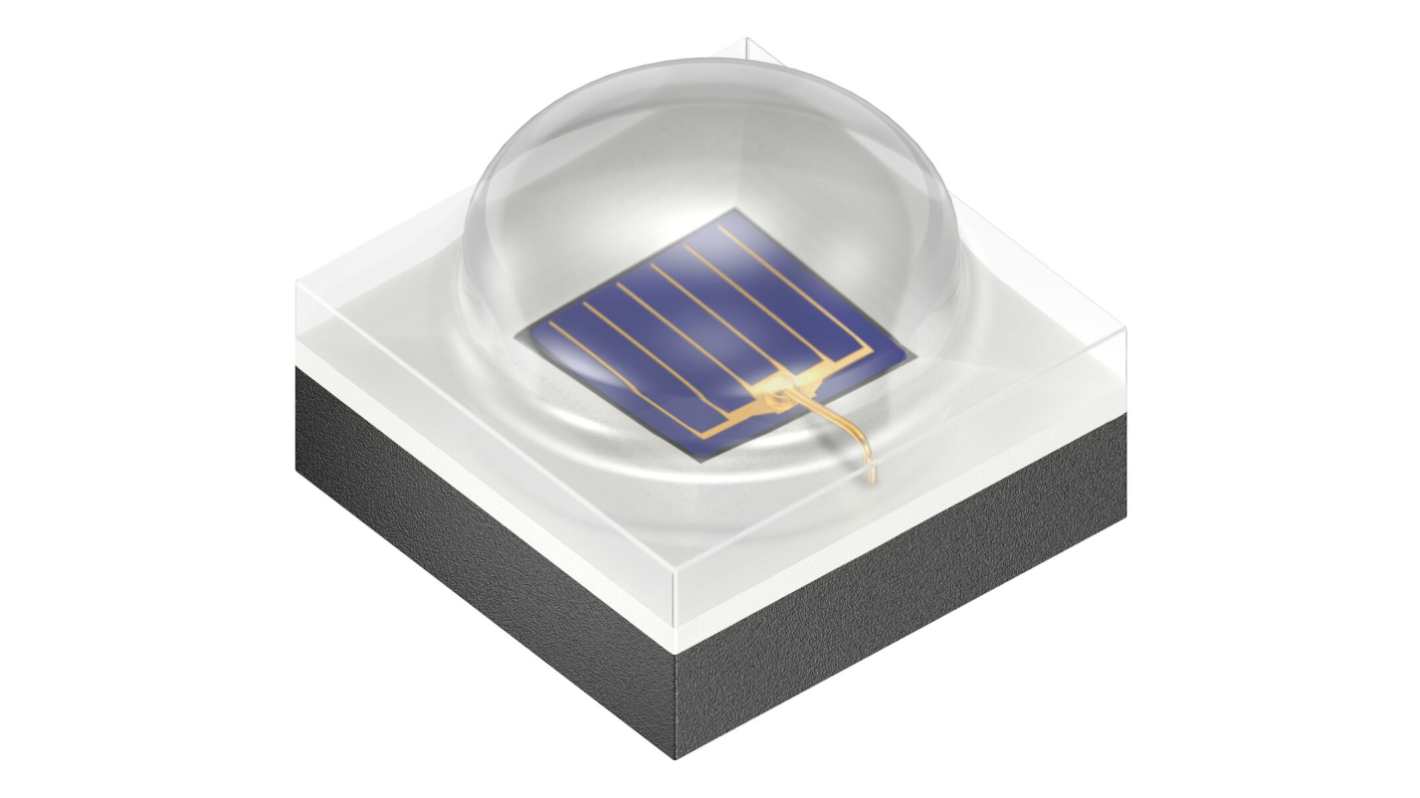 ams OSRAM 贴片红外发光二极管, 850nm波长, 65°半强, 陶瓷封装, 1.6 x 1.6 x 1.33mm, SFH 4171B系列