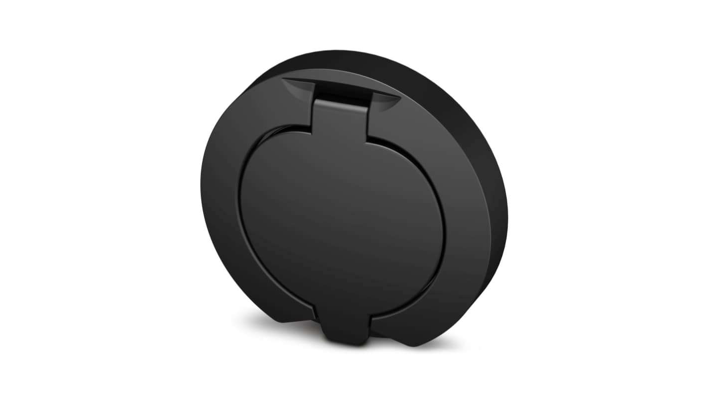Phoenix Contact Black Protective Cap for use with Circular Connectors