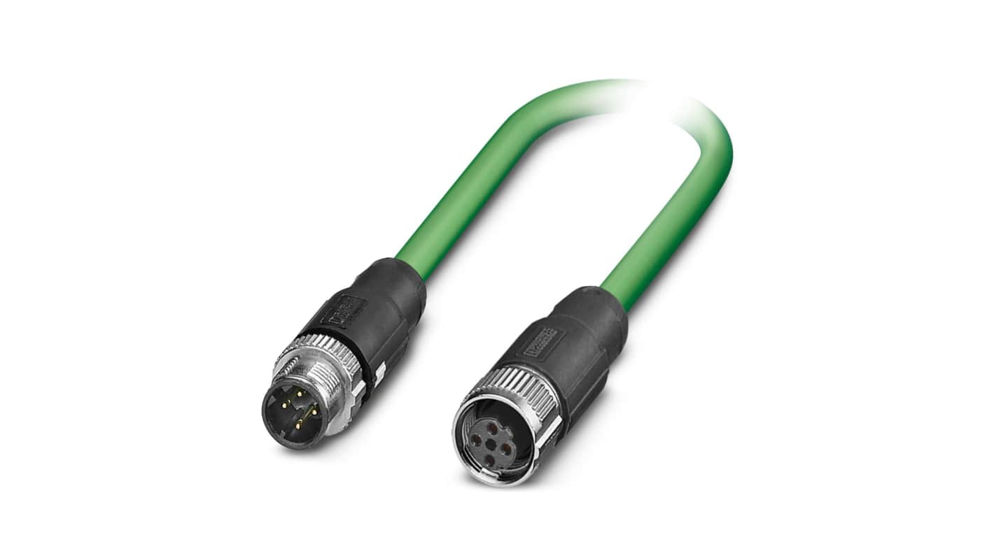 Kabel Ethernet Cat5 długość 7m Z zakończeniem Phoenix Contact Polietylen
