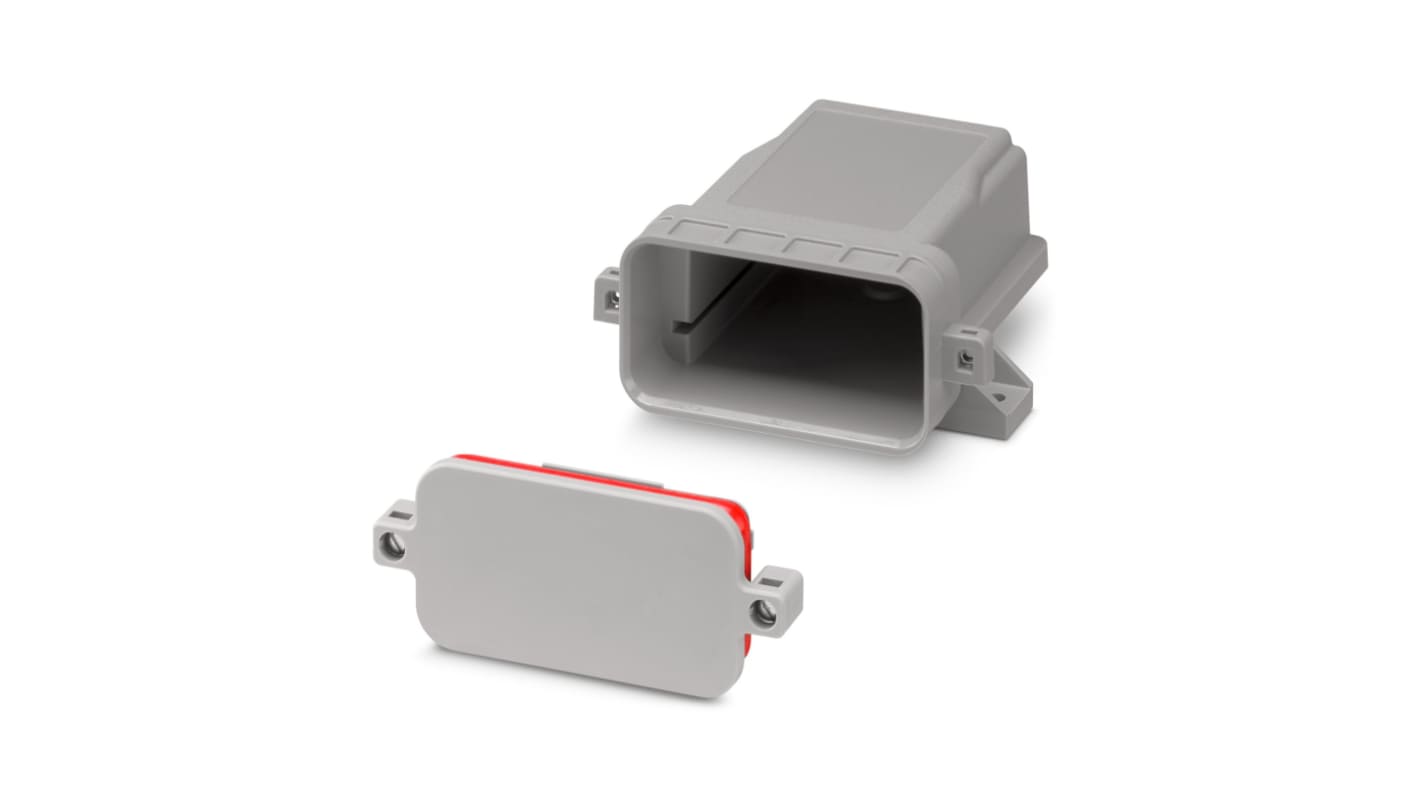 Phoenix Contact Outdoor Housing Enclosure Type ECS Series , 97.8 x 89.4 x 45.1mm, Polycarbonate Electronic Housing