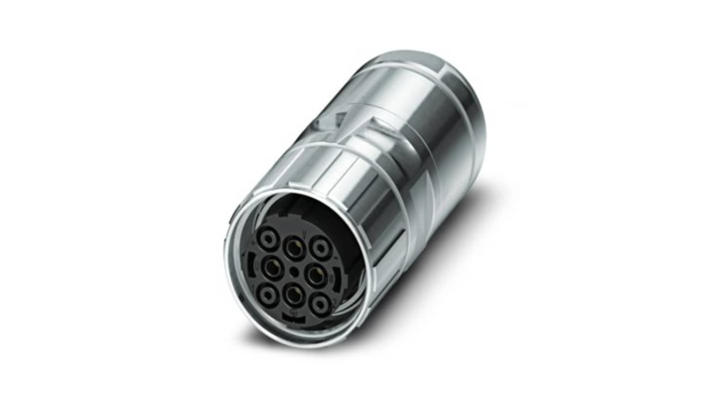 Phoenix Contact Circular Connector, 8 Contacts, Cable Mount, M40 Connector, Plug, Female, IP67, SM Series