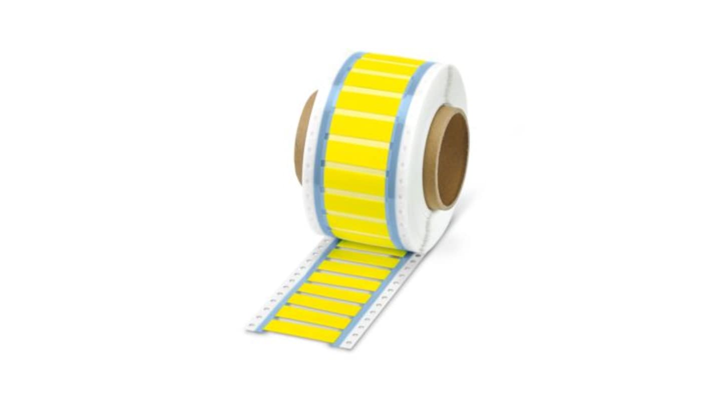 Phoenix Contact Halogen Free Heat Shrink Sleeving, Yellow 3.2 → 9.5mm Sleeve Dia. x 60mm Length 3:1 Ratio, WMS